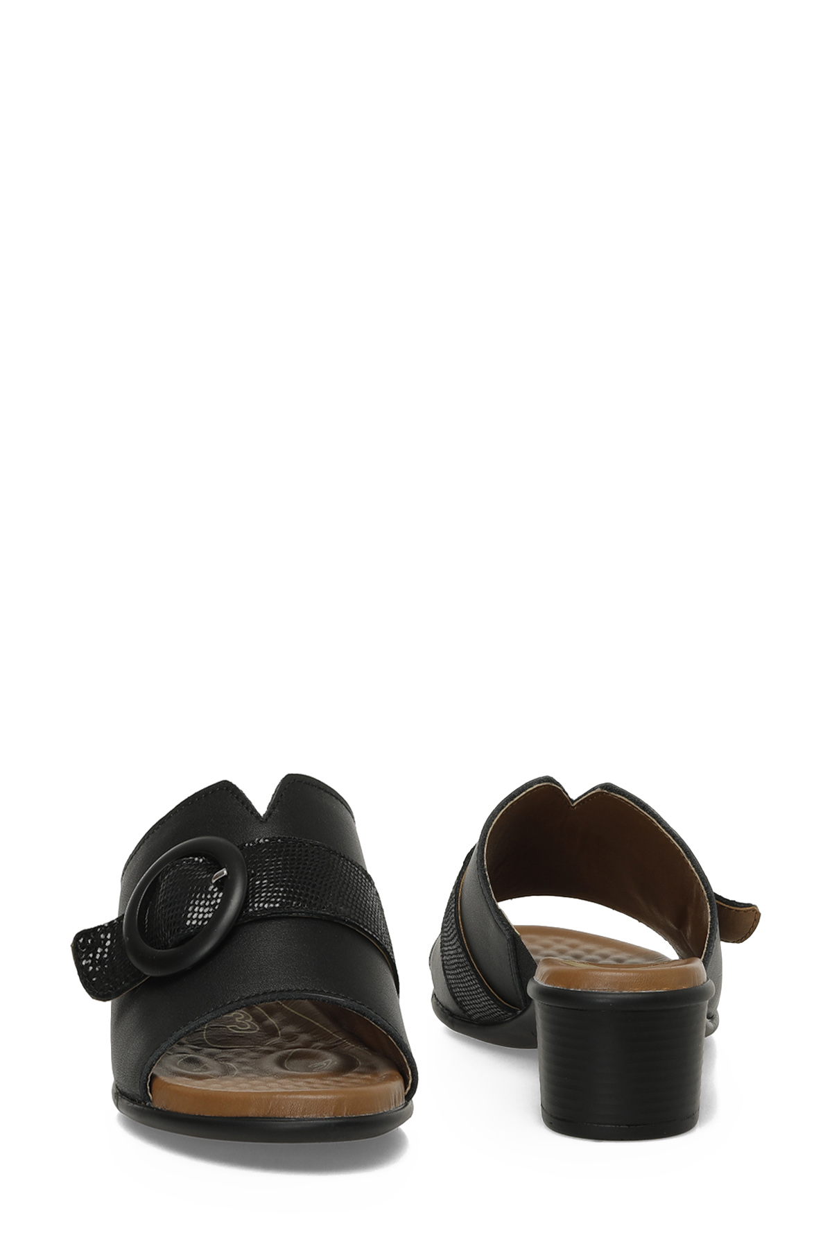 105499.Z5FX Siyah Kadın Terlik - Görsel 6