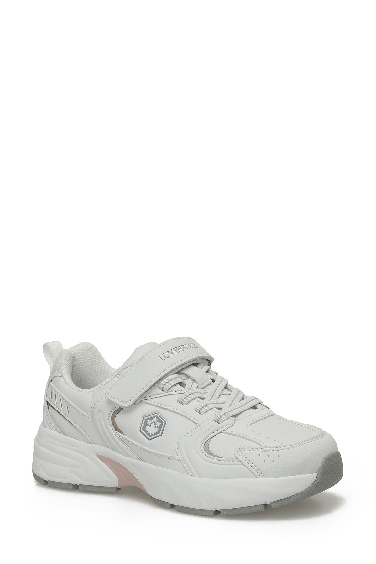 POL PU JR 5PR Beyaz Kız Çocuk Spor Ayakkabı - Görsel 3