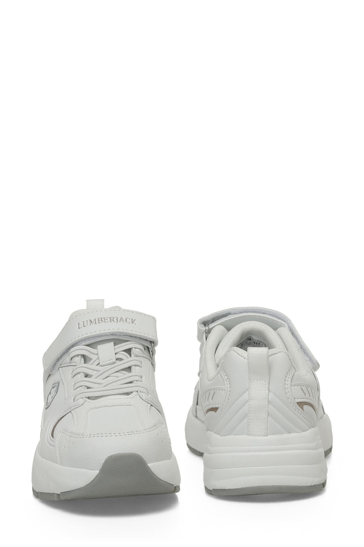 POL PU JR 5PR Beyaz Kız Çocuk Spor Ayakkabı - Görsel 6