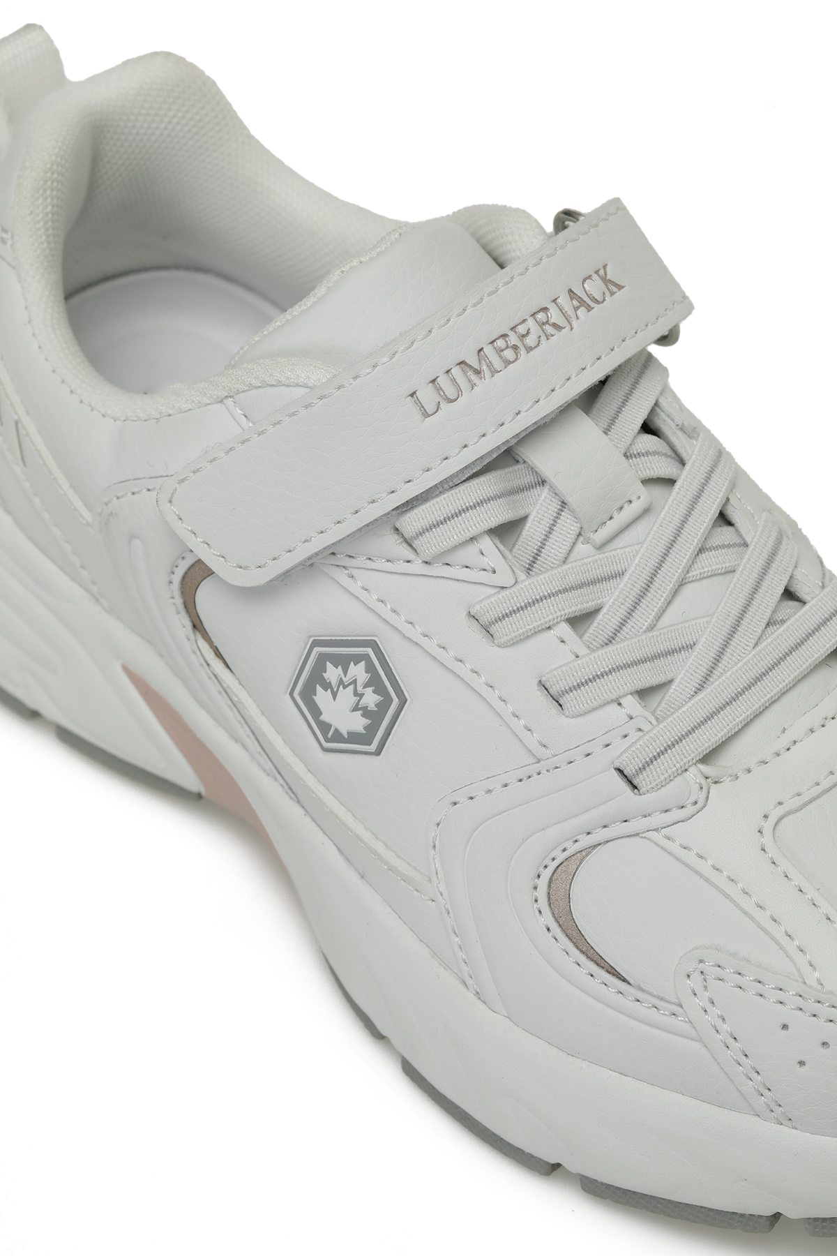 POL PU JR 5PR Beyaz Kız Çocuk Spor Ayakkabı - Görsel 8