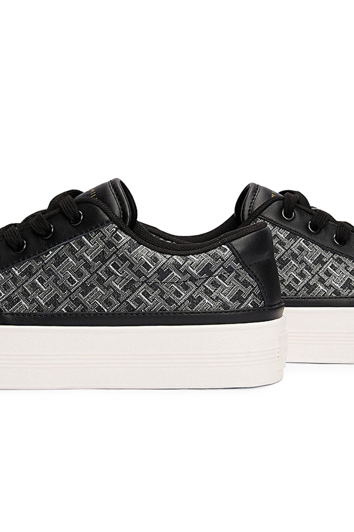 VULC LEATHER SNEAKER MONO Siyah Kadın Sneaker - Görsel 4