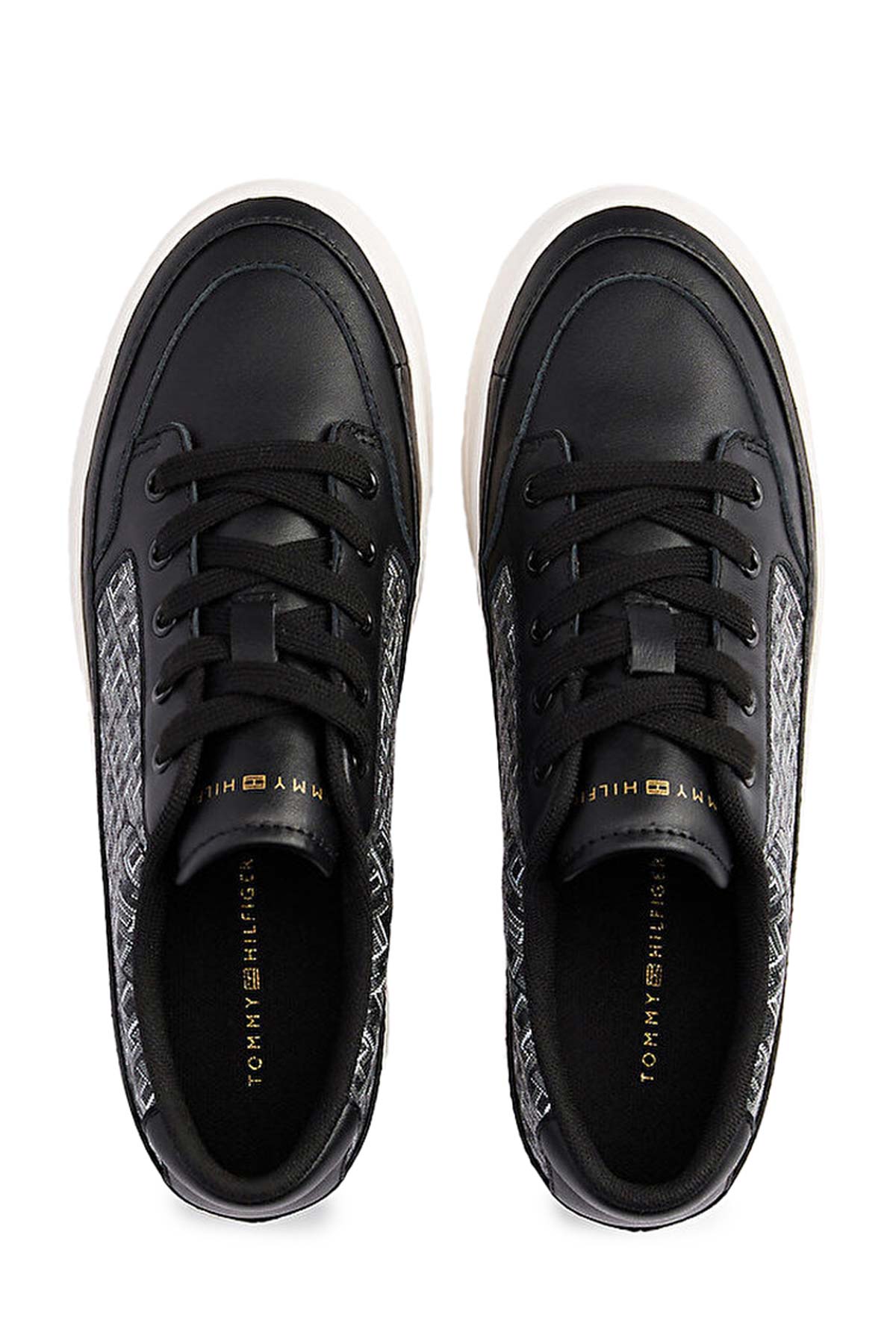 VULC LEATHER SNEAKER MONO Siyah Kadın Sneaker - Görsel 6