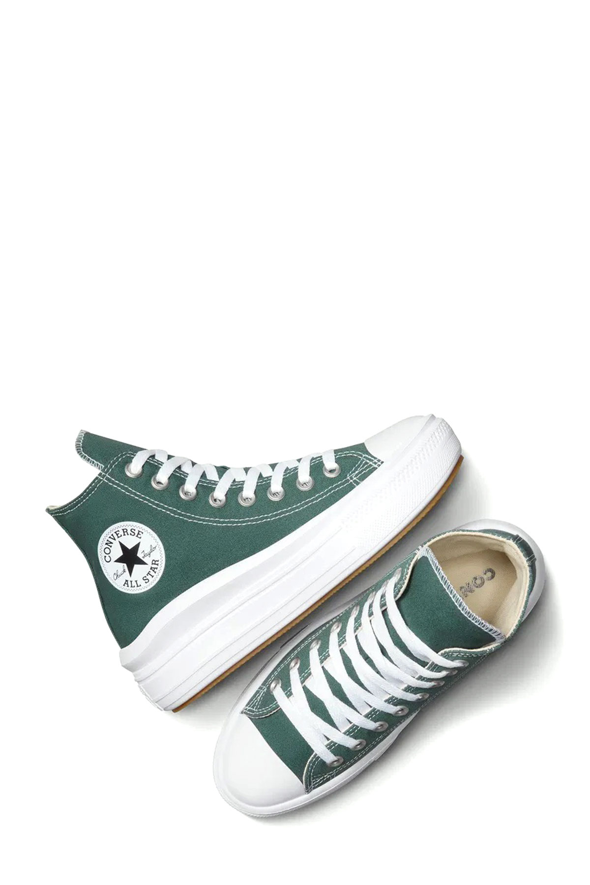 Converse CHUCK TAYLOR ALL STAR MOV Yeşil Kadın High Sneaker - Görsel 6