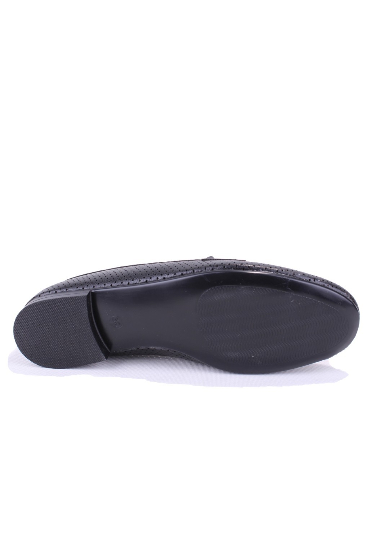 DZA07-1181122 Siyah Günlük Babet Kadın Ayakkabı - Görsel 5