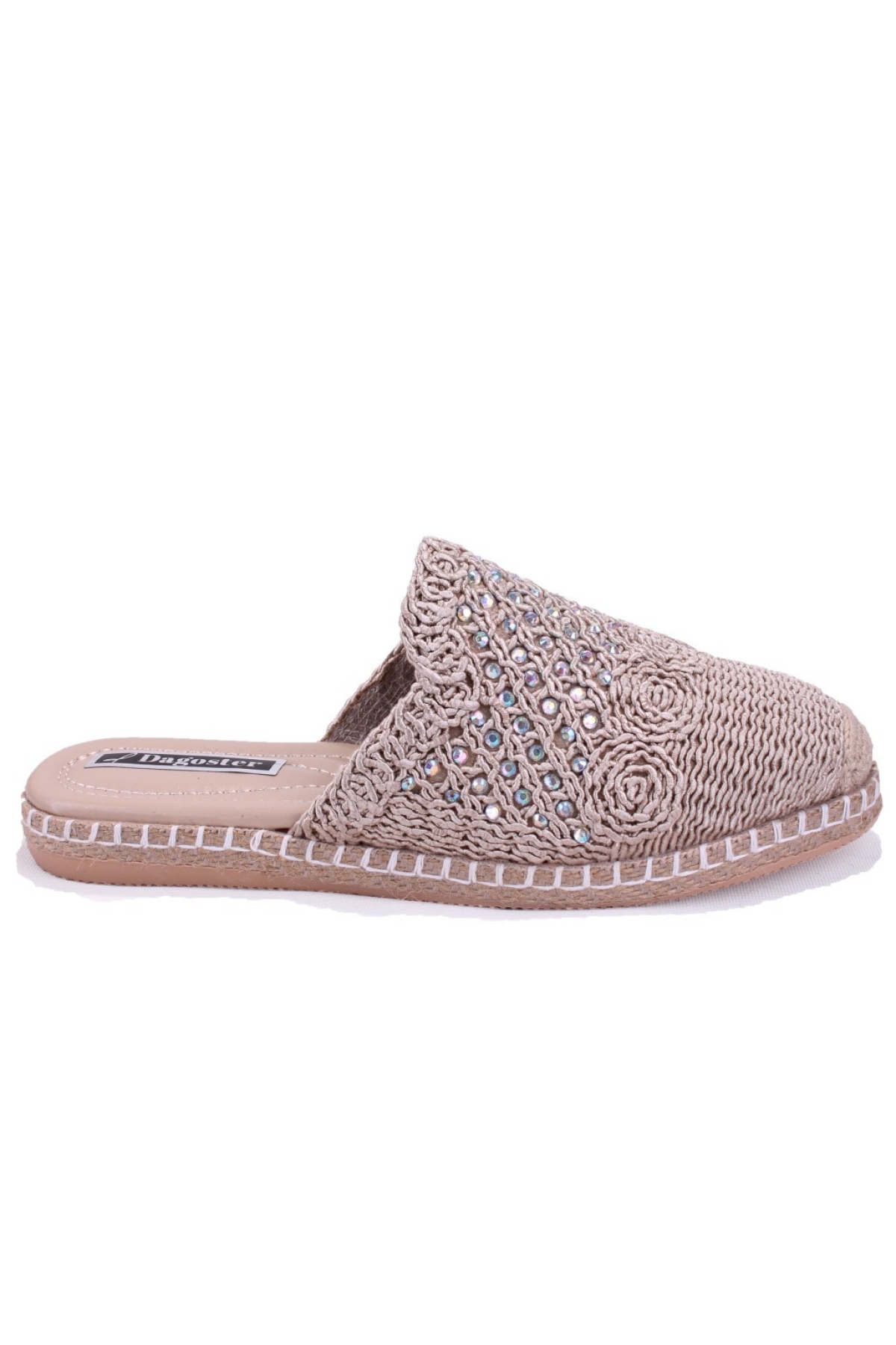 DZA07-1155121 Ten Triko Spor Kadın Terlik - Görsel 3