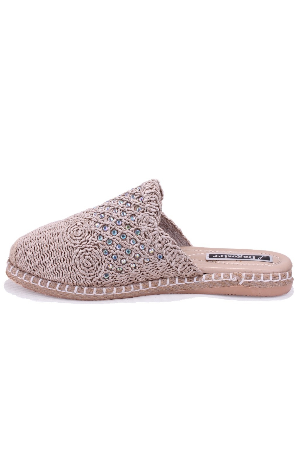 DZA07-1155121 Ten Triko Spor Kadın Terlik - Görsel 4