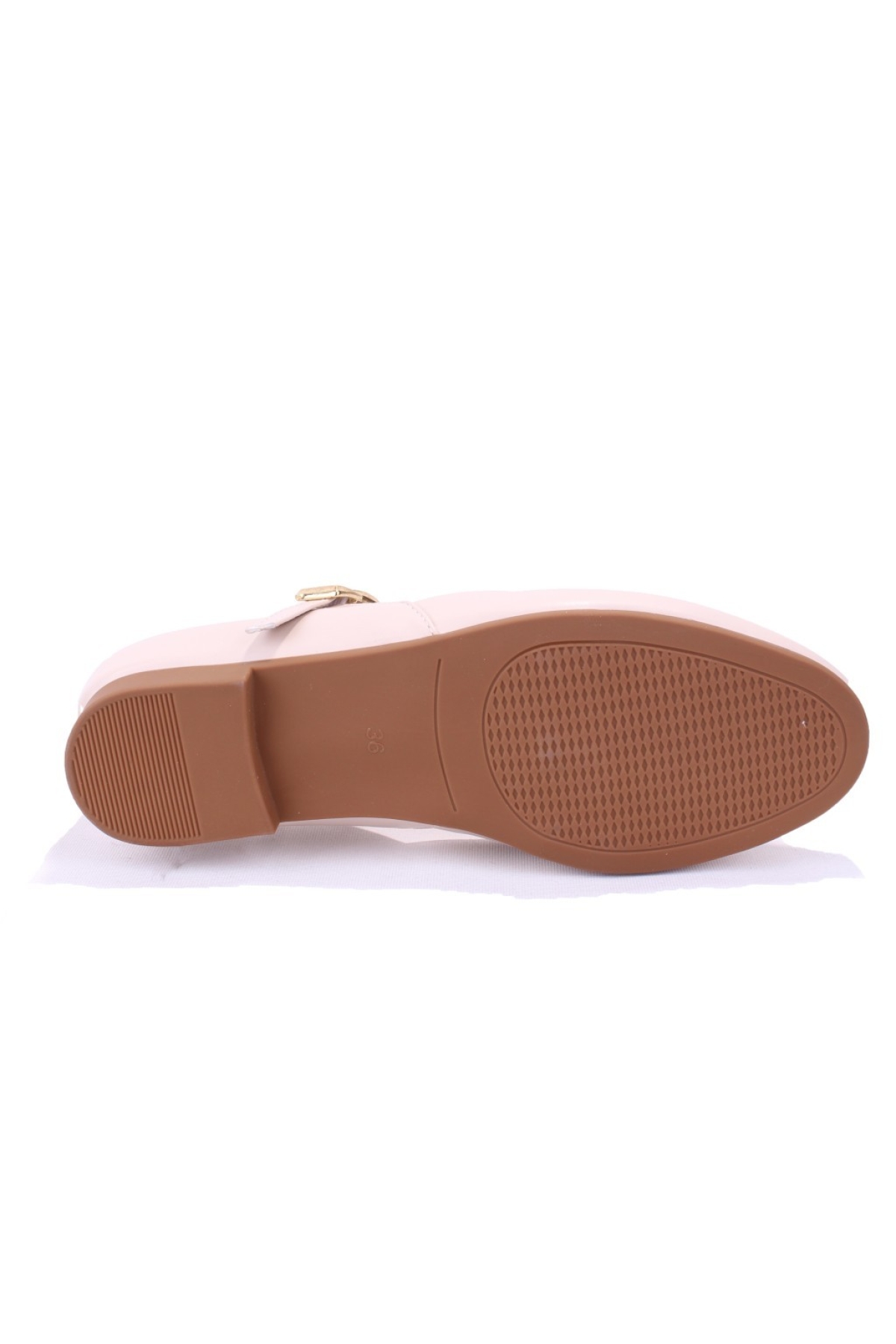 DZA07-8692100 Ten Günlük Kadın Babet Ayakkabı - Görsel 5