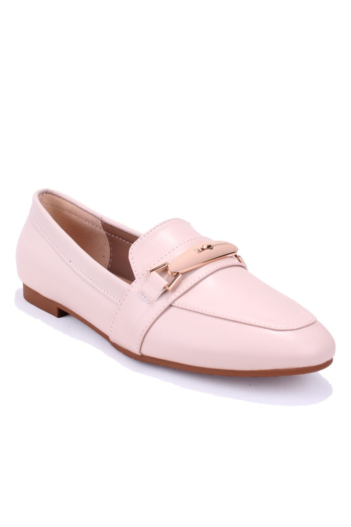 DZA07-8692109 Ten Günlük Kadın Babet Ayakkabı - Görsel 2