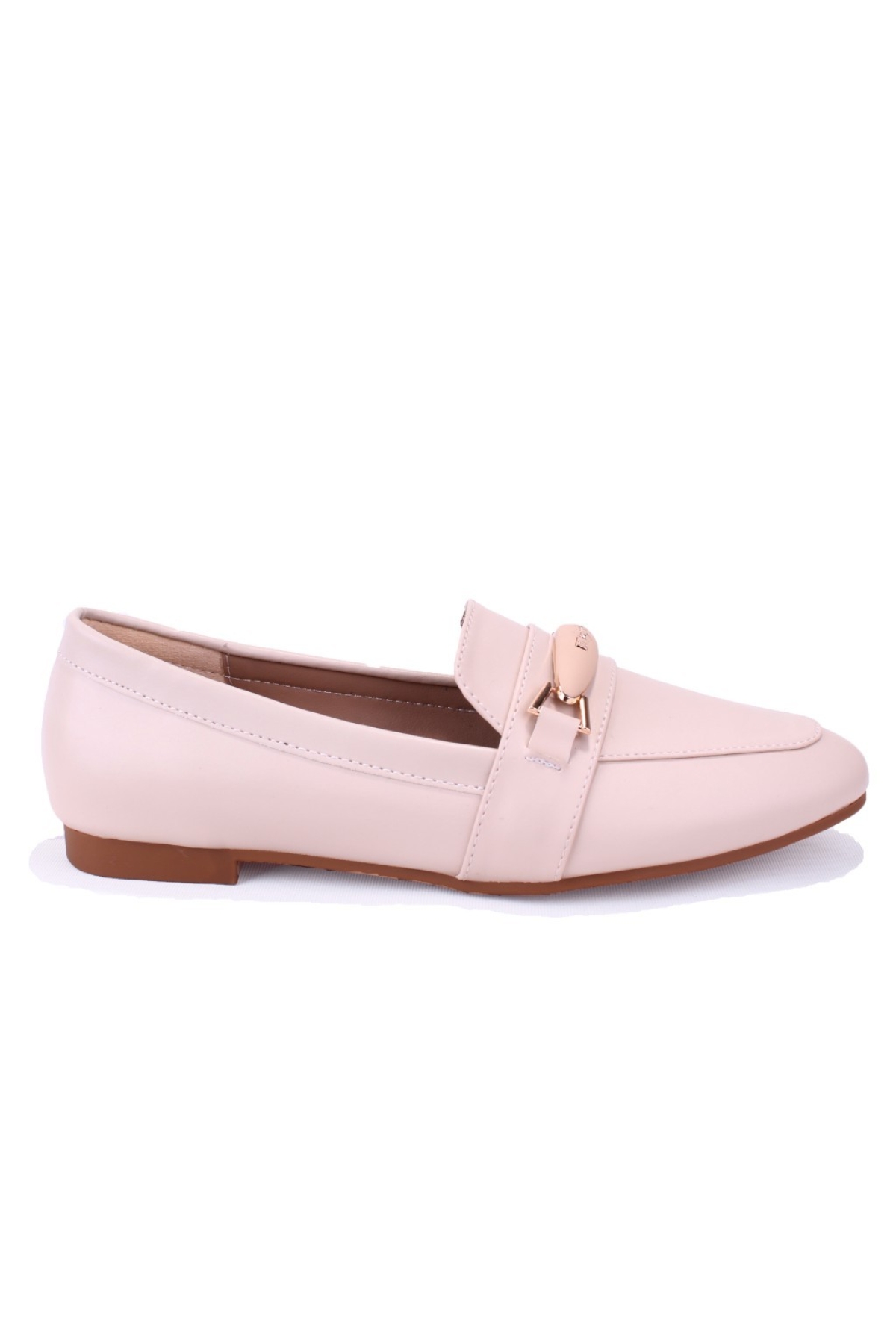 DZA07-8692109 Ten Günlük Kadın Babet Ayakkabı - Görsel 3