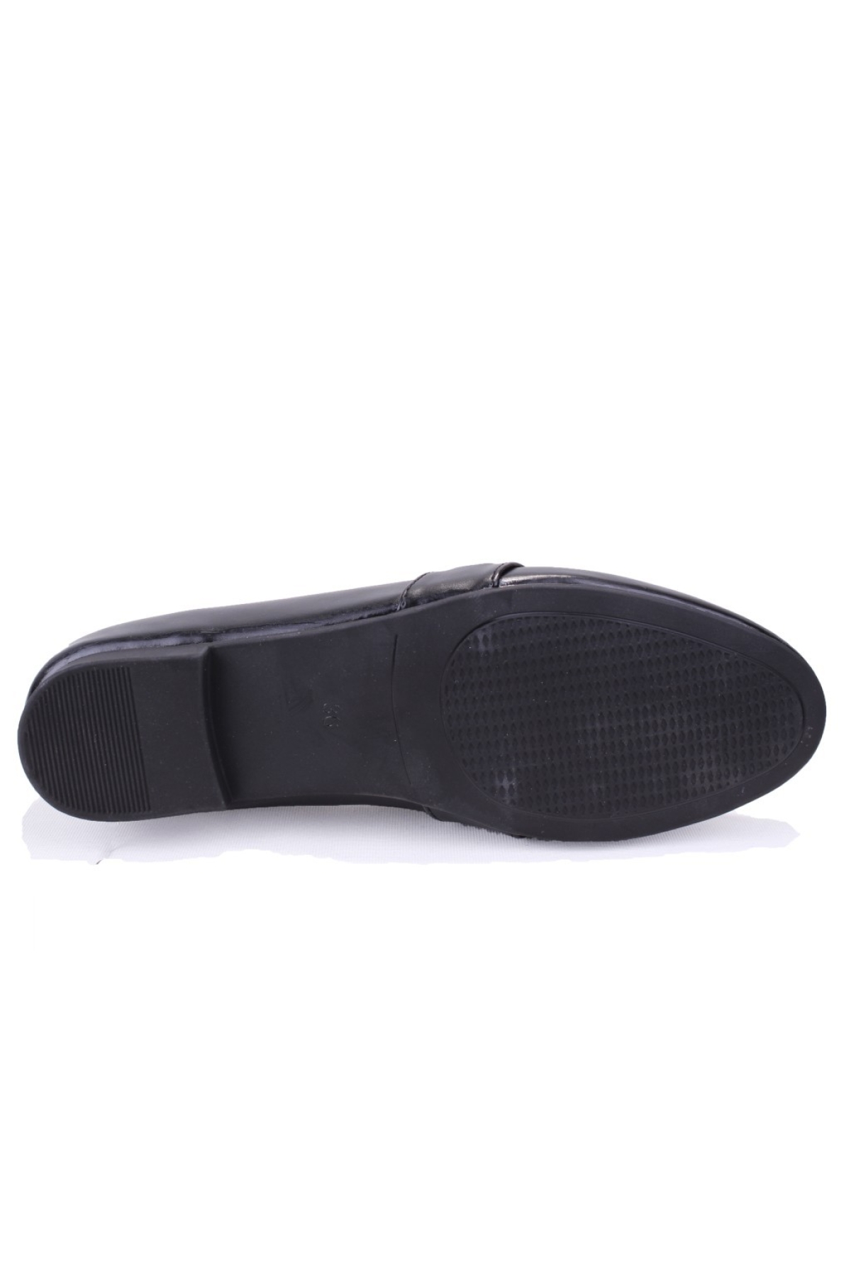 DZA07-8692109 Siyah Günlük Kadın Babet Ayakkabı - Görsel 5
