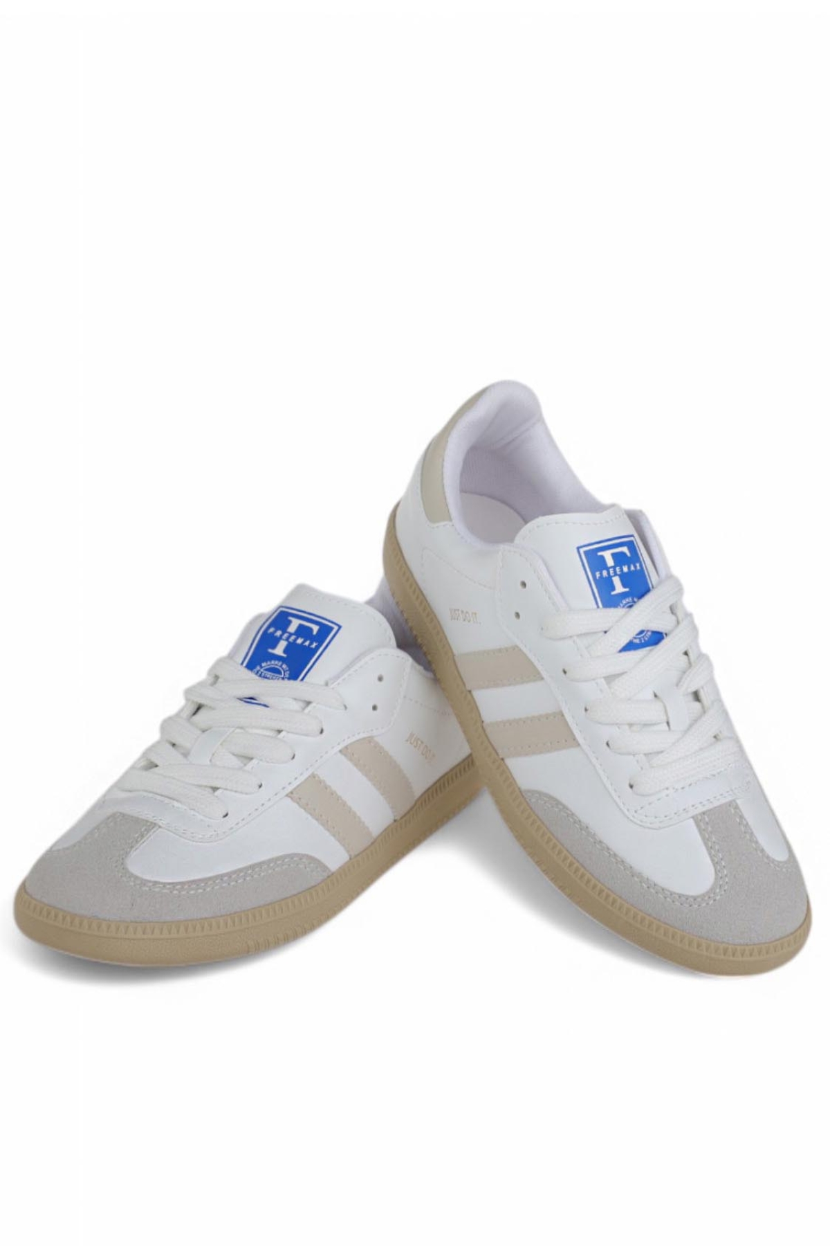 Uniseks Sneaker Esnek Yumuşak Spor Ayakkabı Beyaz Ten - Görsel 5