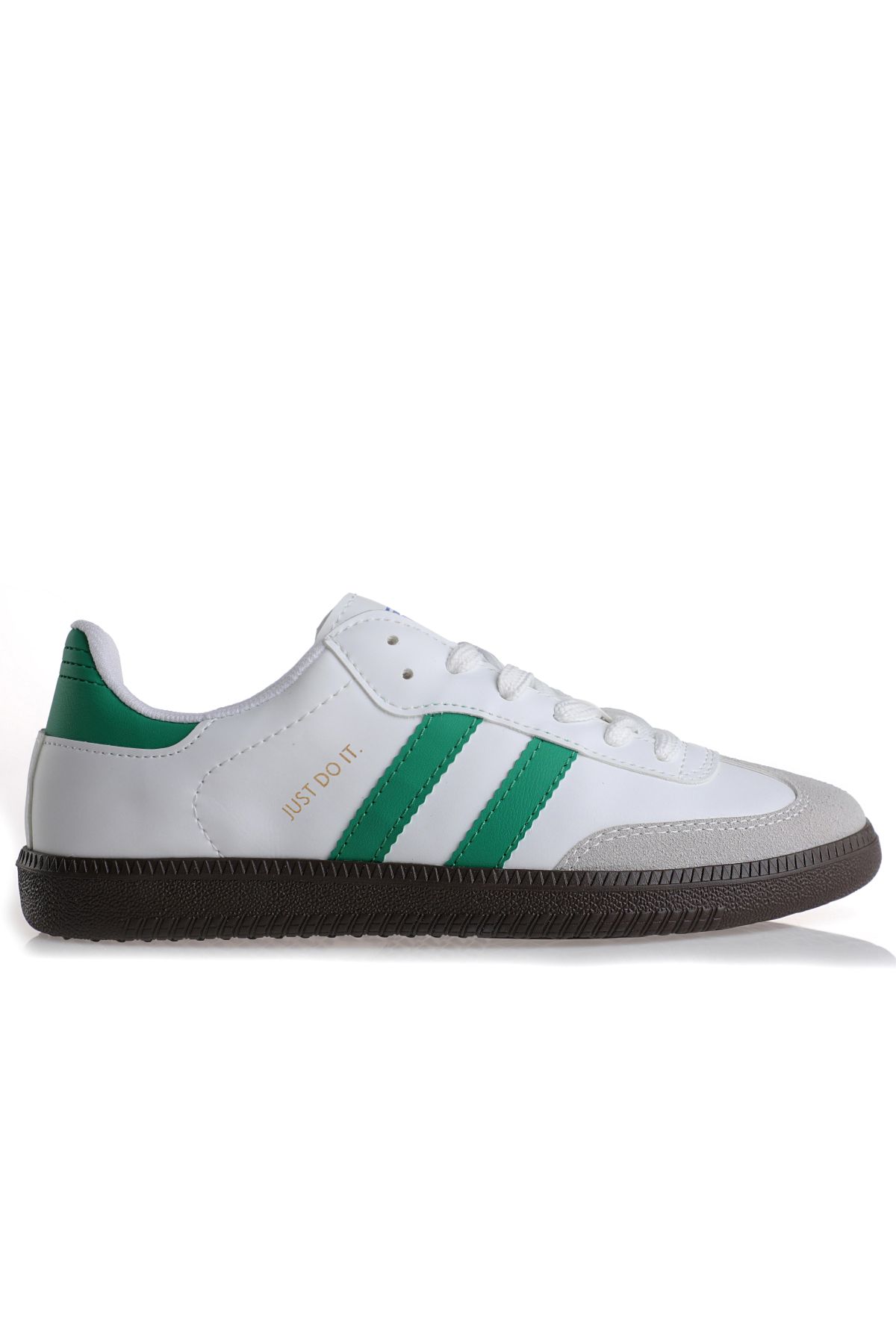 Uniseks Sneaker Esnek Yumuşak Spor Ayakkabı Beyaz Yeşil - Görsel 6