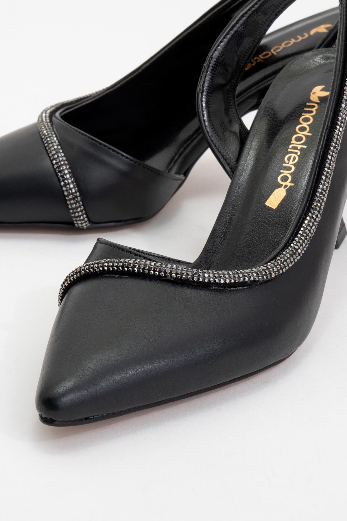 Kadın Günlük Ayakkabı SİYAH CİLT - Görsel 4