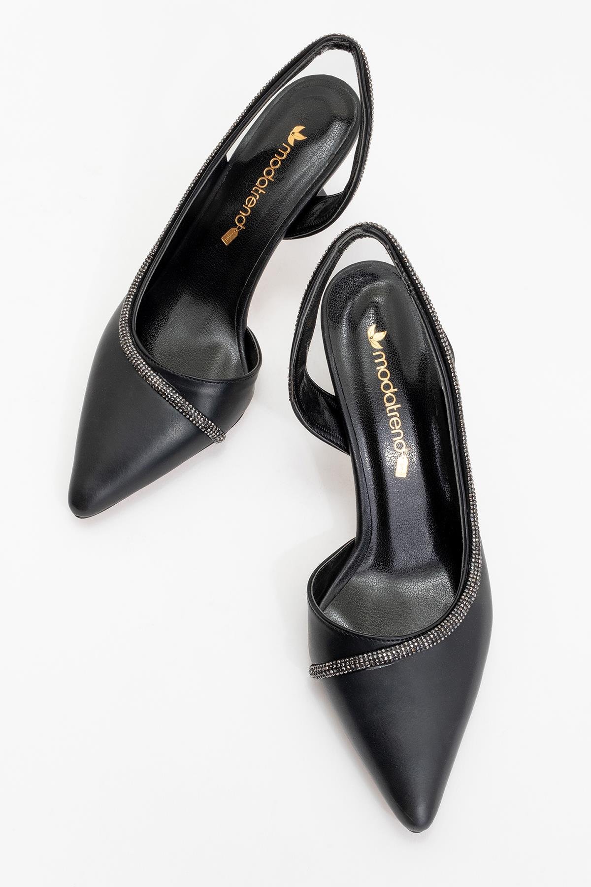 Kadın Günlük Ayakkabı SİYAH CİLT - Görsel 6