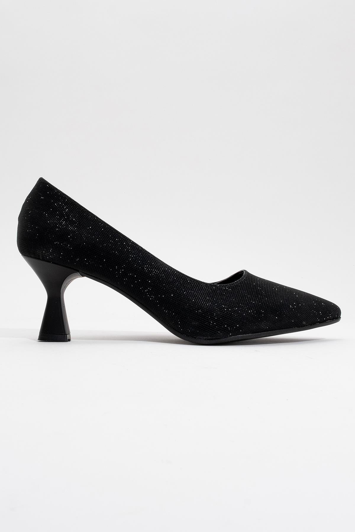 Kadın Stiletto Ayakkabı SİYAH SİM - Görsel 3