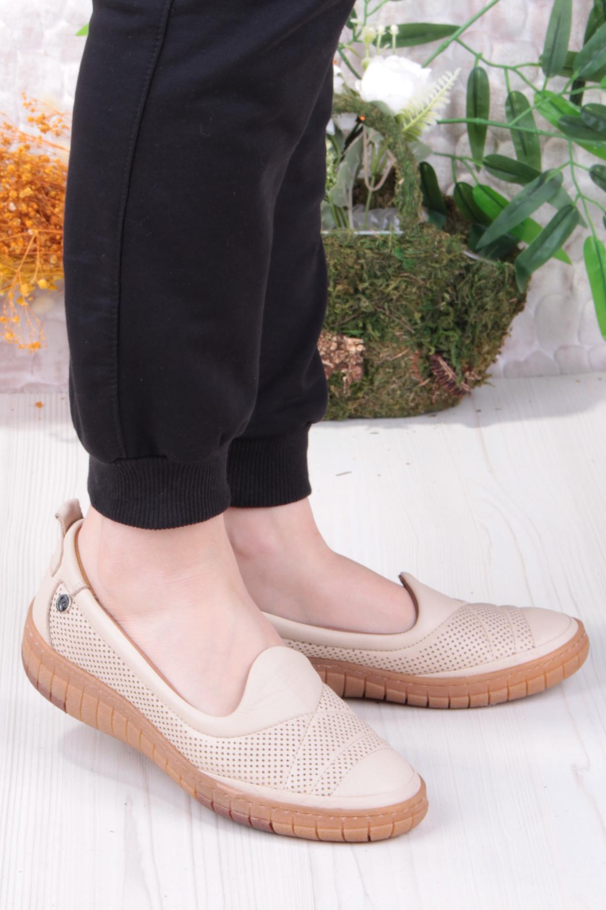 54562 Anatomik Rahat Orijinal Ürün Hakiki Deri Kadın Ayakkabı - Görsel 2