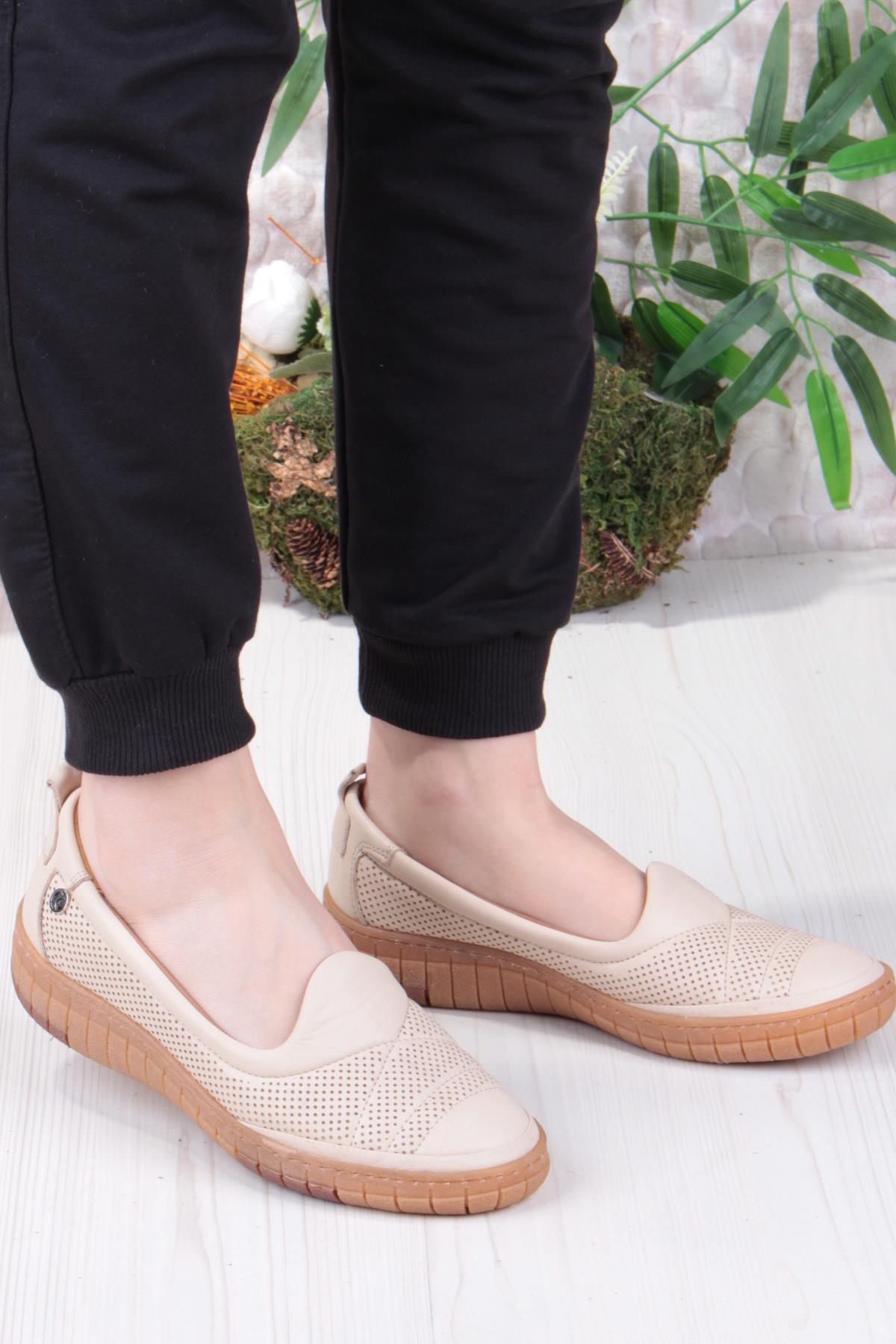 54562 Anatomik Rahat Orijinal Ürün Hakiki Deri Kadın Ayakkabı - Görsel 3