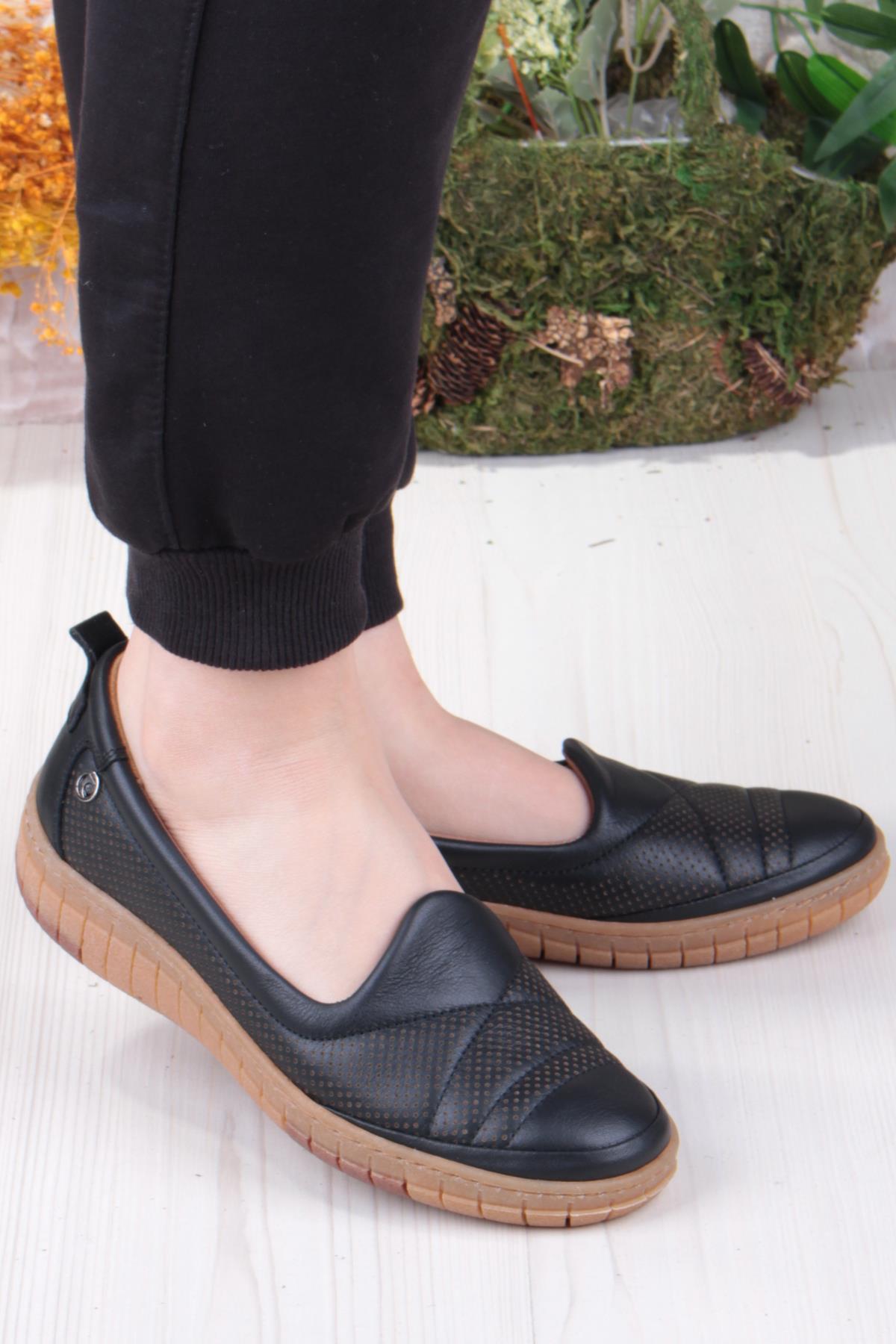 54562 Anatomik Rahat Orijinal Ürün Hakiki Deri Kadın Ayakkabı - Görsel 2