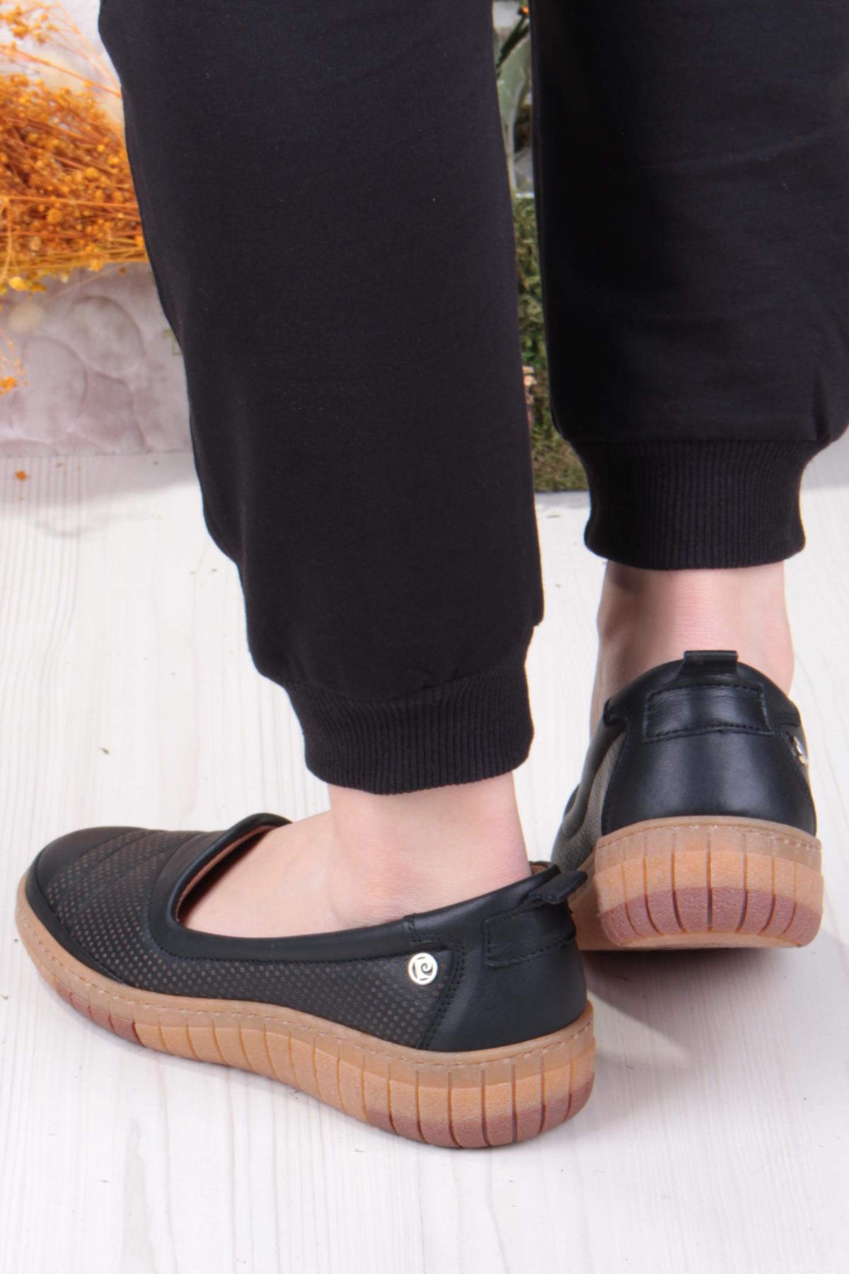 54562 Anatomik Rahat Orijinal Ürün Hakiki Deri Kadın Ayakkabı - Görsel 5