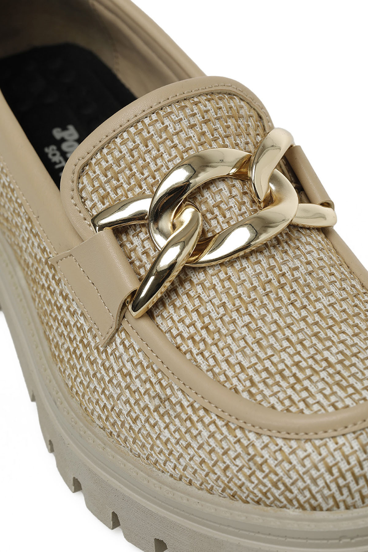 Polaris 325502.Z 5FX Bej Kadın Loafer - Görsel 8