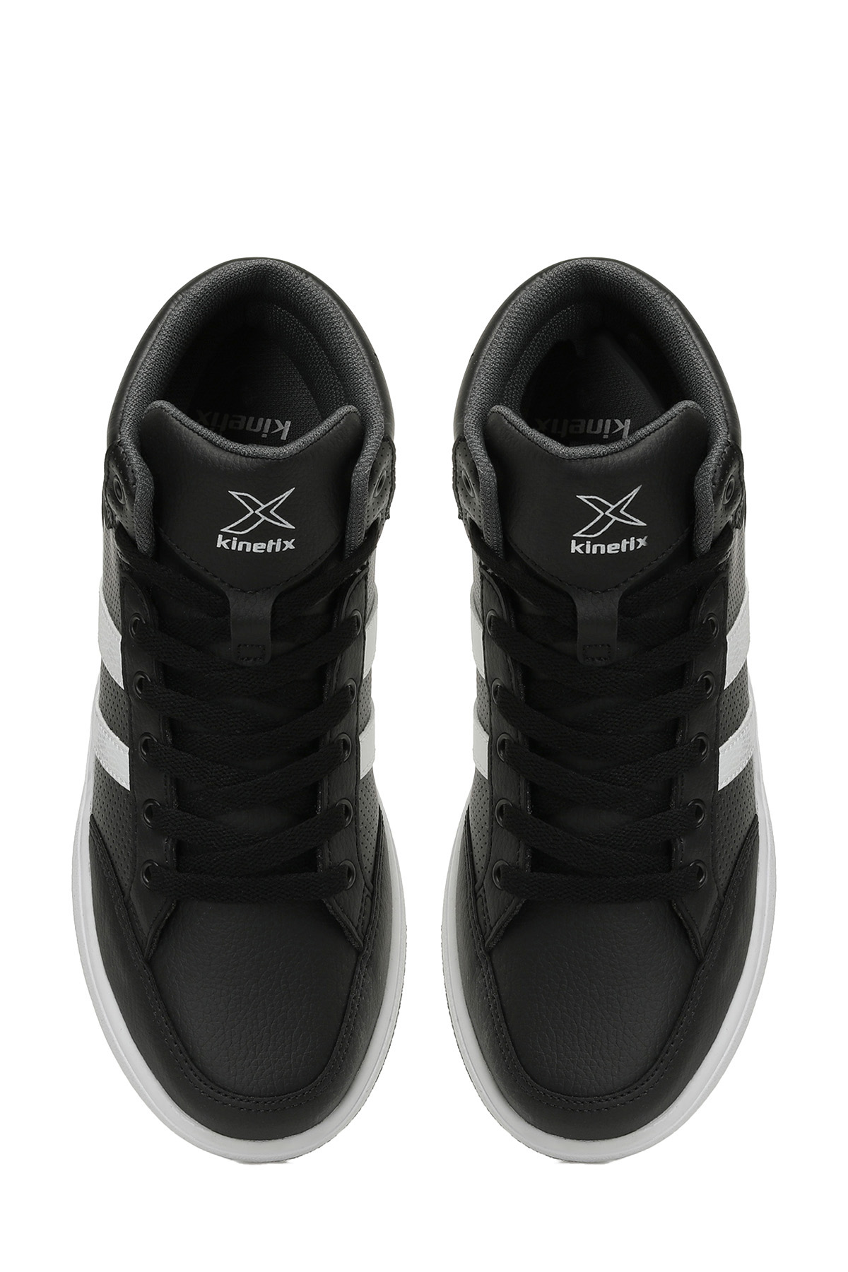 KORT PU HI 5PR Siyah Unisex High Sneaker - Görsel 5