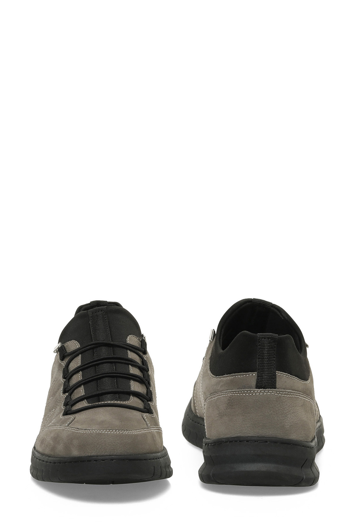 106139N.M 5PR GRI Erkek Comfort Ayakkabı - Görsel 7