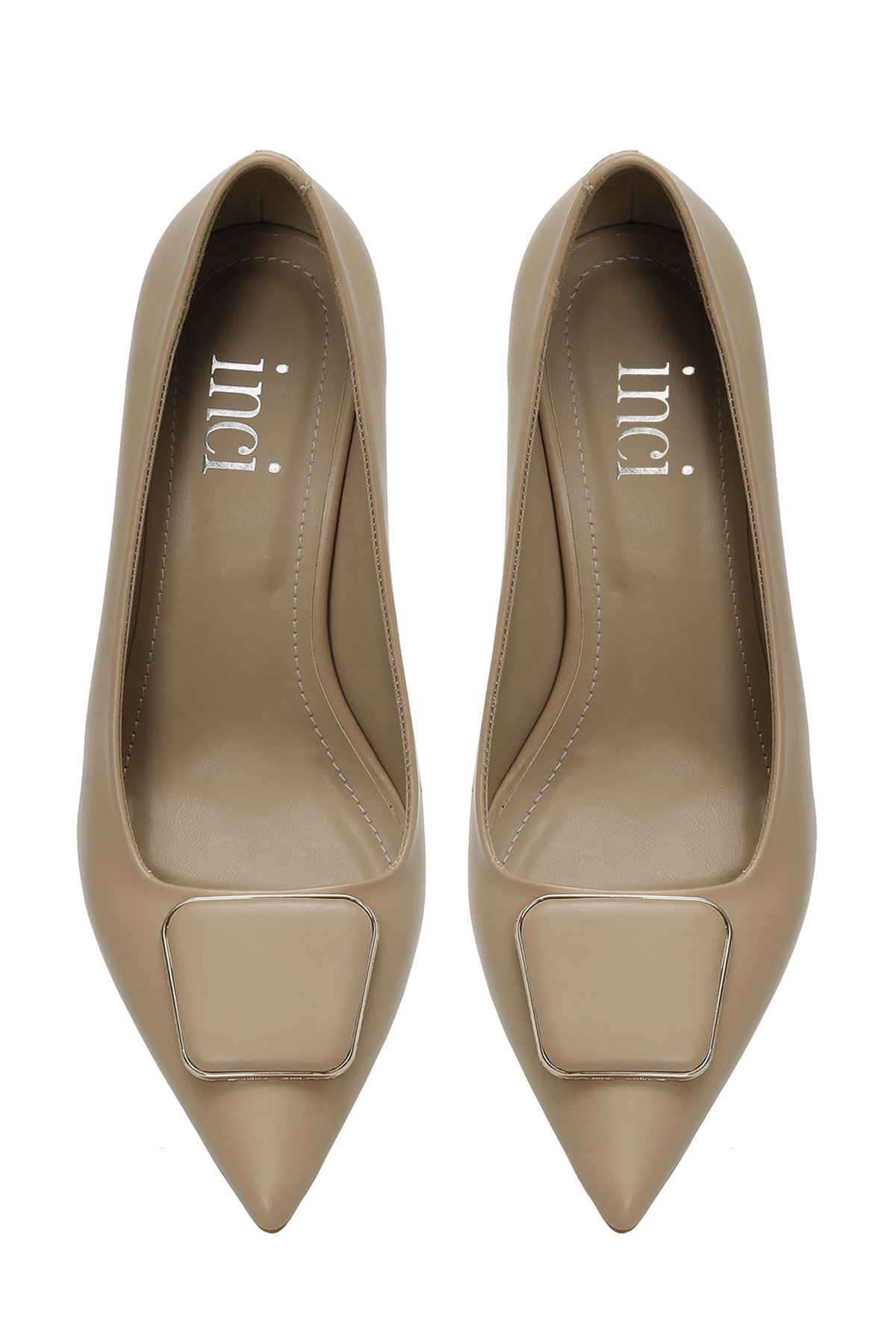 INCI TUPPER 5PR Bej Kadın Topuklu Ayakkabı - Görsel 5