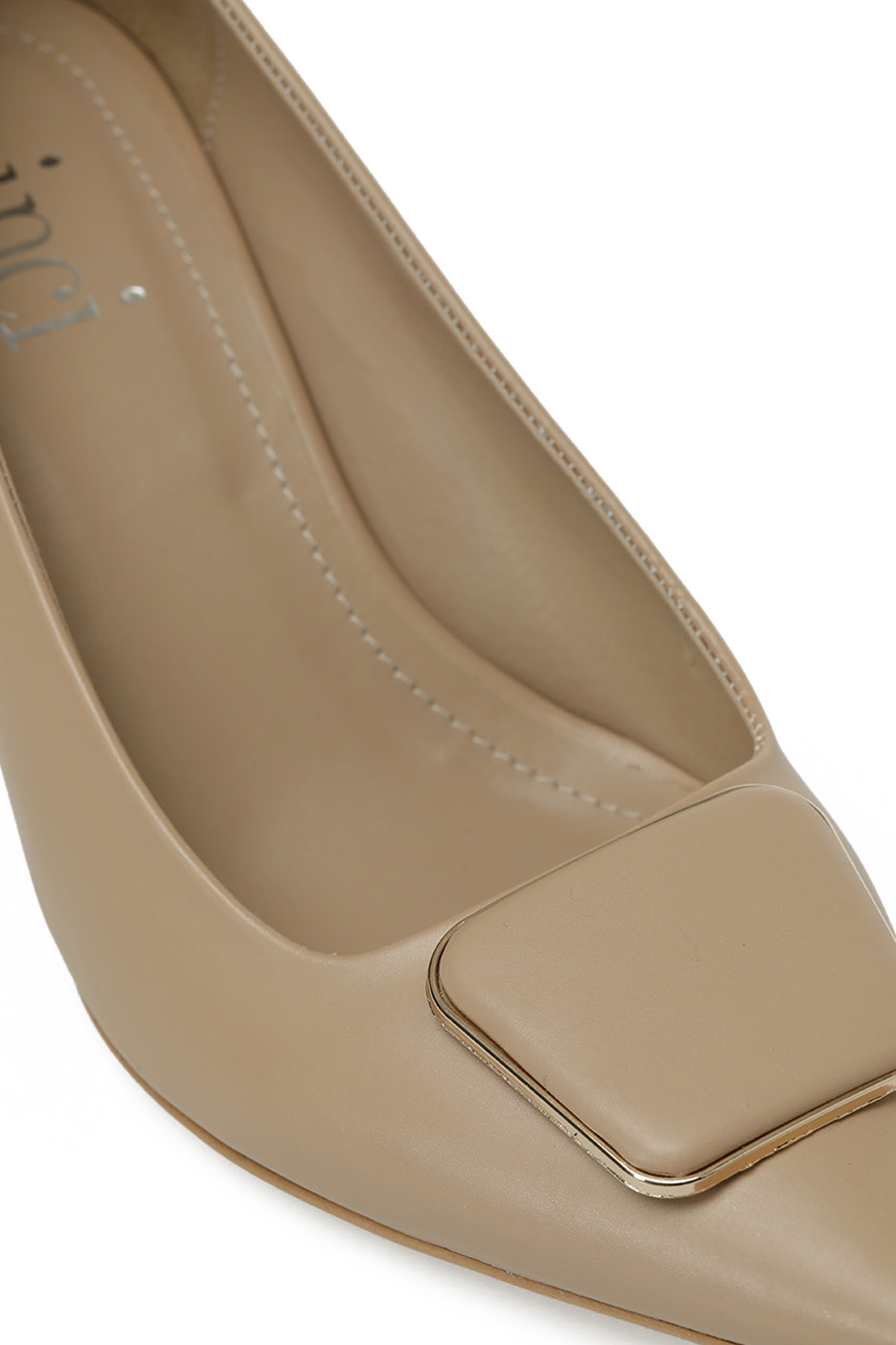 INCI TUPPER 5PR Bej Kadın Topuklu Ayakkabı - Görsel 8