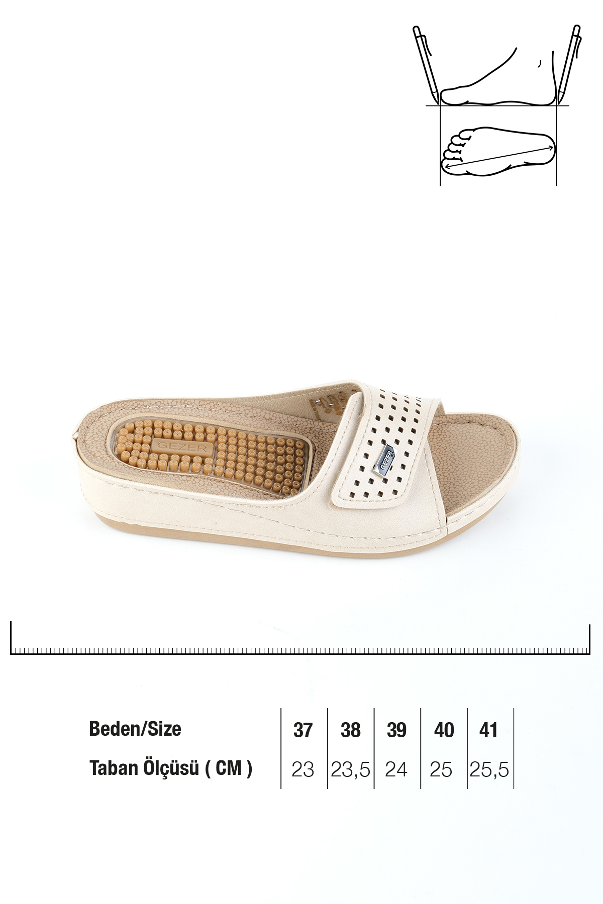 Yazlık Kadın Masaj Taban Terlik - Görsel 3