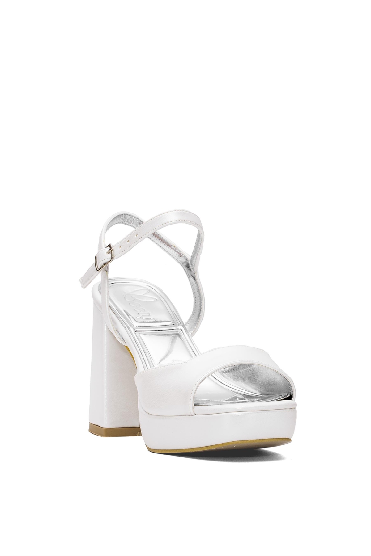 25BY130.1008-1 Kadın Platform Ayakkabı Sedef - Görsel 3