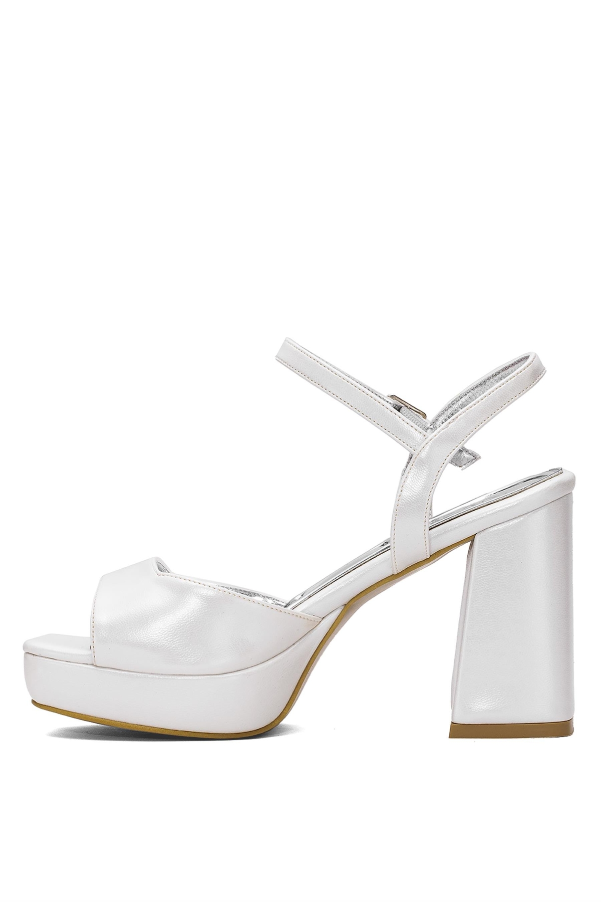 25BY130.1008-1 Kadın Platform Ayakkabı Sedef - Görsel 4