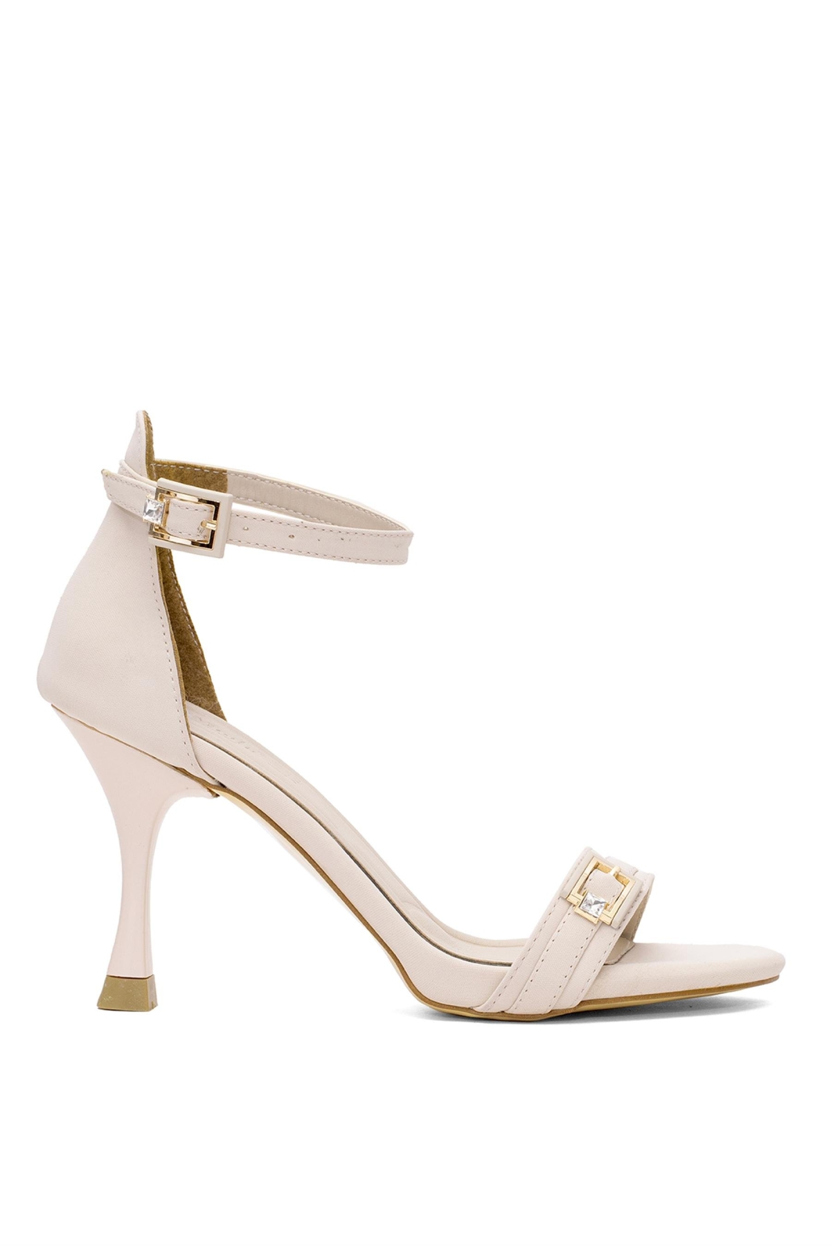 Elit PM309 K674N Kadın Klasik Topuklu Ayakkabı Ten - Görsel 2