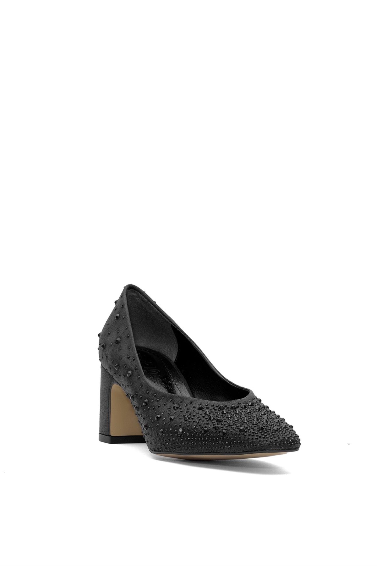Elit PM207 K6250T Kadın Klasik Topuklu Ayakkabı Siyah - Görsel 3