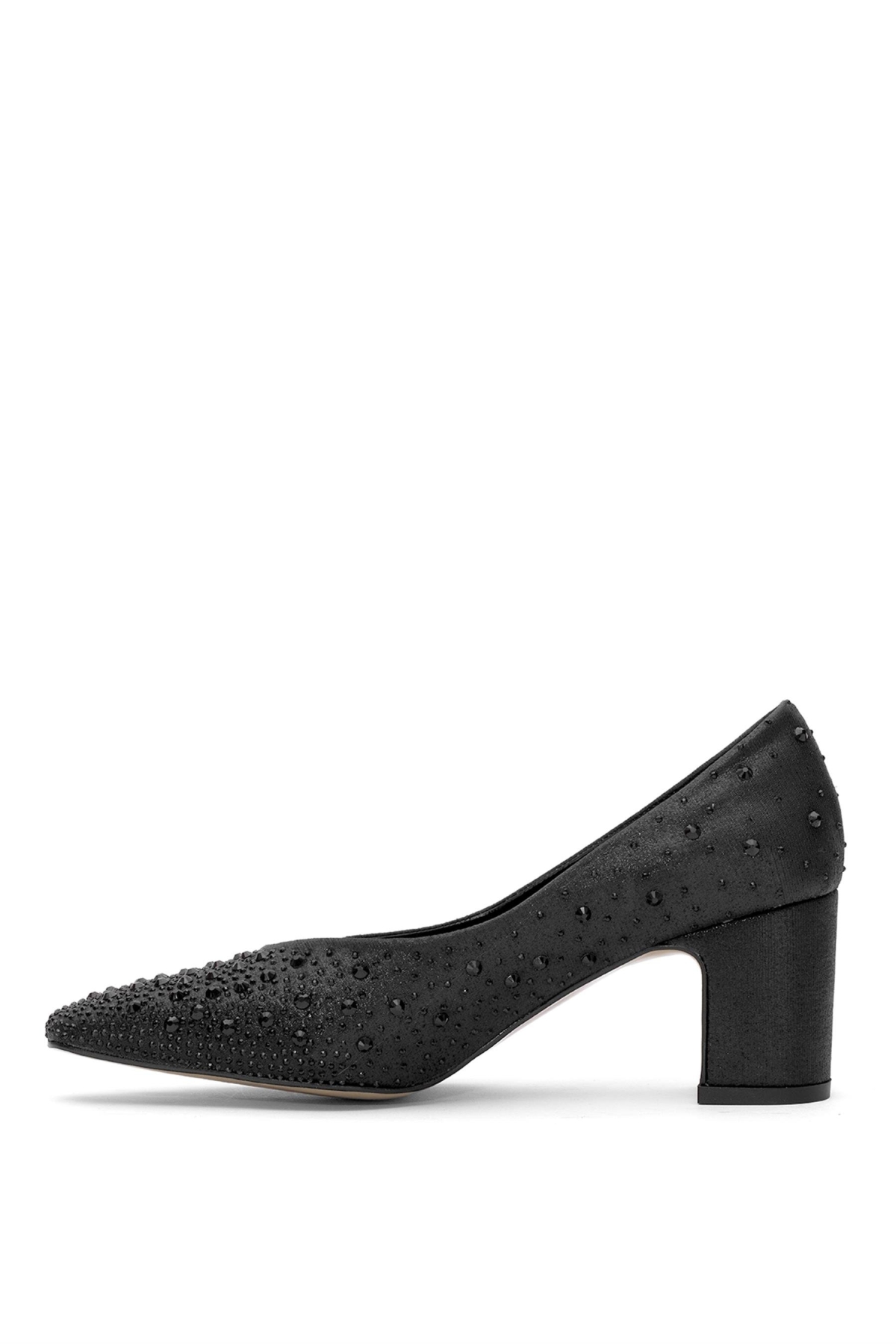 Elit PM207 K6250T Kadın Klasik Topuklu Ayakkabı Siyah - Görsel 4