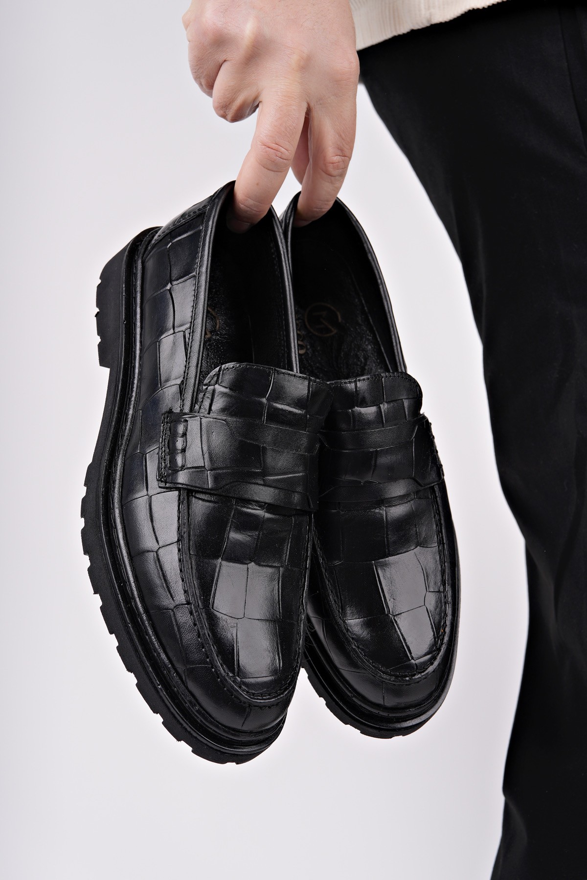 OWNER Bağcıksız Hakiki Deri Erkek Günlük Casual Ayakkabı - Görsel 10