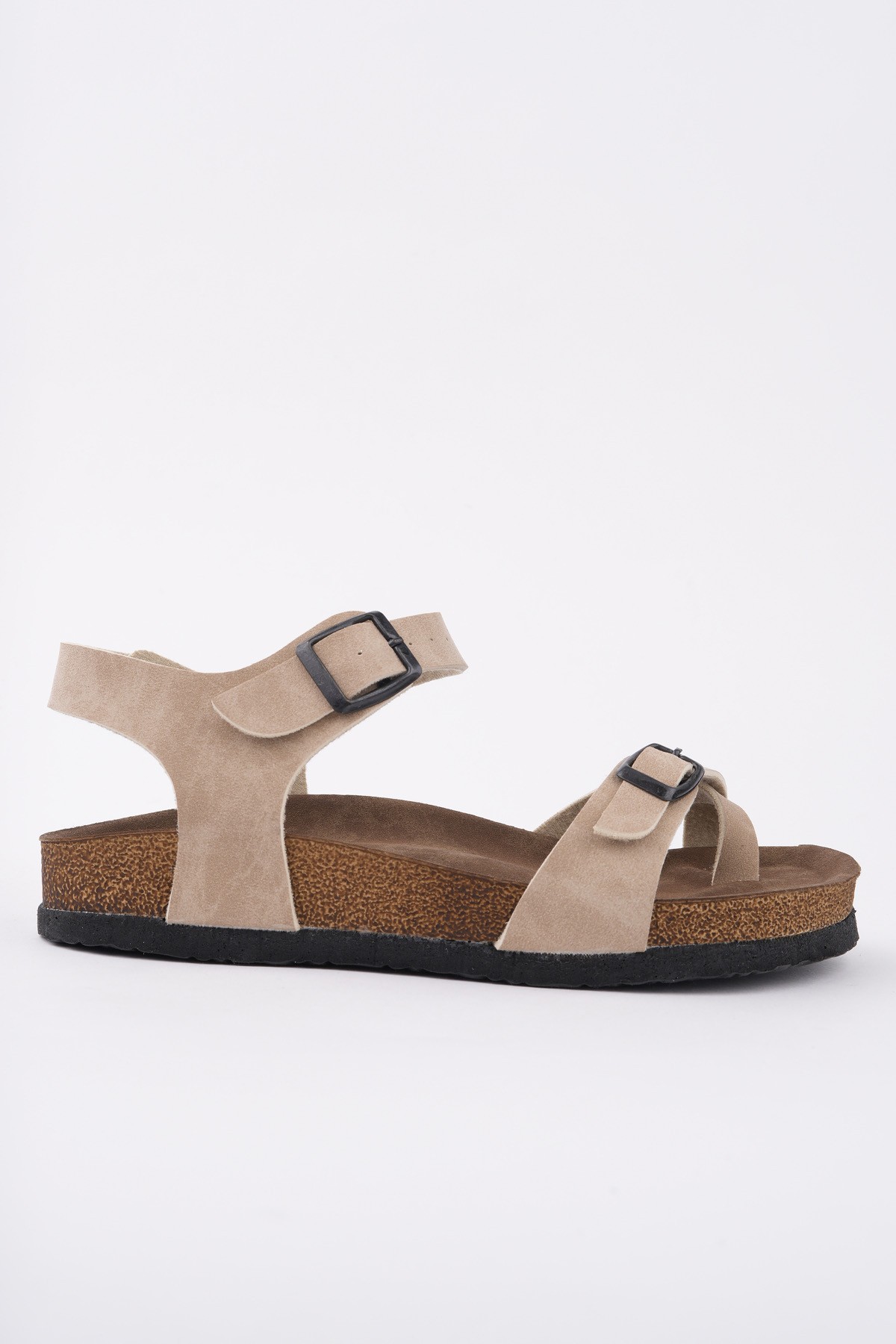 BLAUS Ayarlanabilir Kemerli Günlük Kadın Parmak Arası Sandalet - Görsel 3