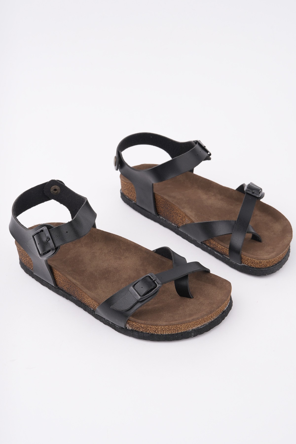 BLAUS Ayarlanabilir Kemerli Günlük Kadın Parmak Arası Sandalet - Görsel 3