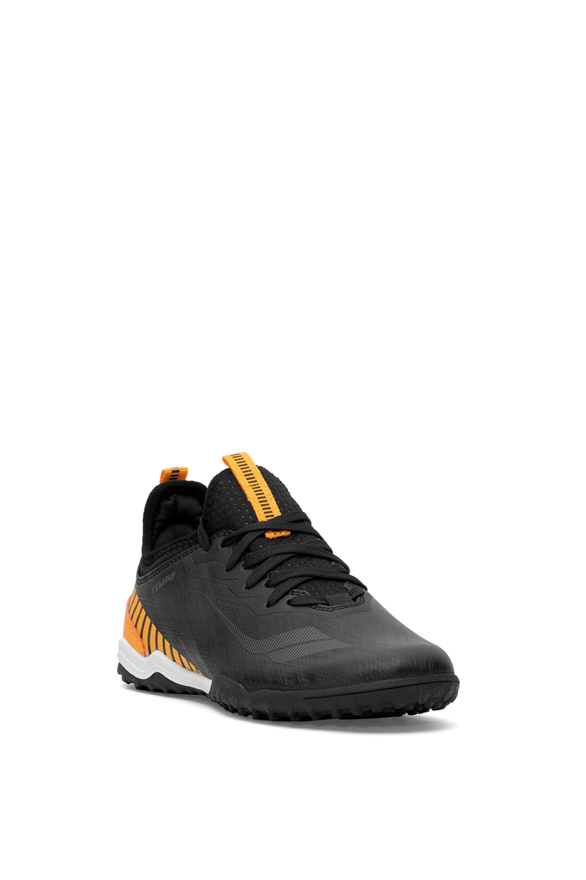 25YBAE0TETEMG Tempo 3 Garson Halı Saha Ayakkabısı Siyah - Görsel 3