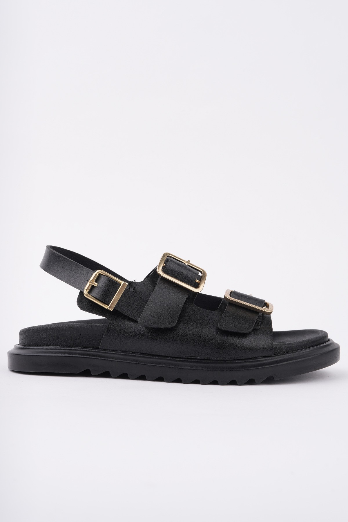 MEGGİE Çift Bantlı Ayarlanabilir Kemerli Günlük Kadın Sandalet - Görsel 7