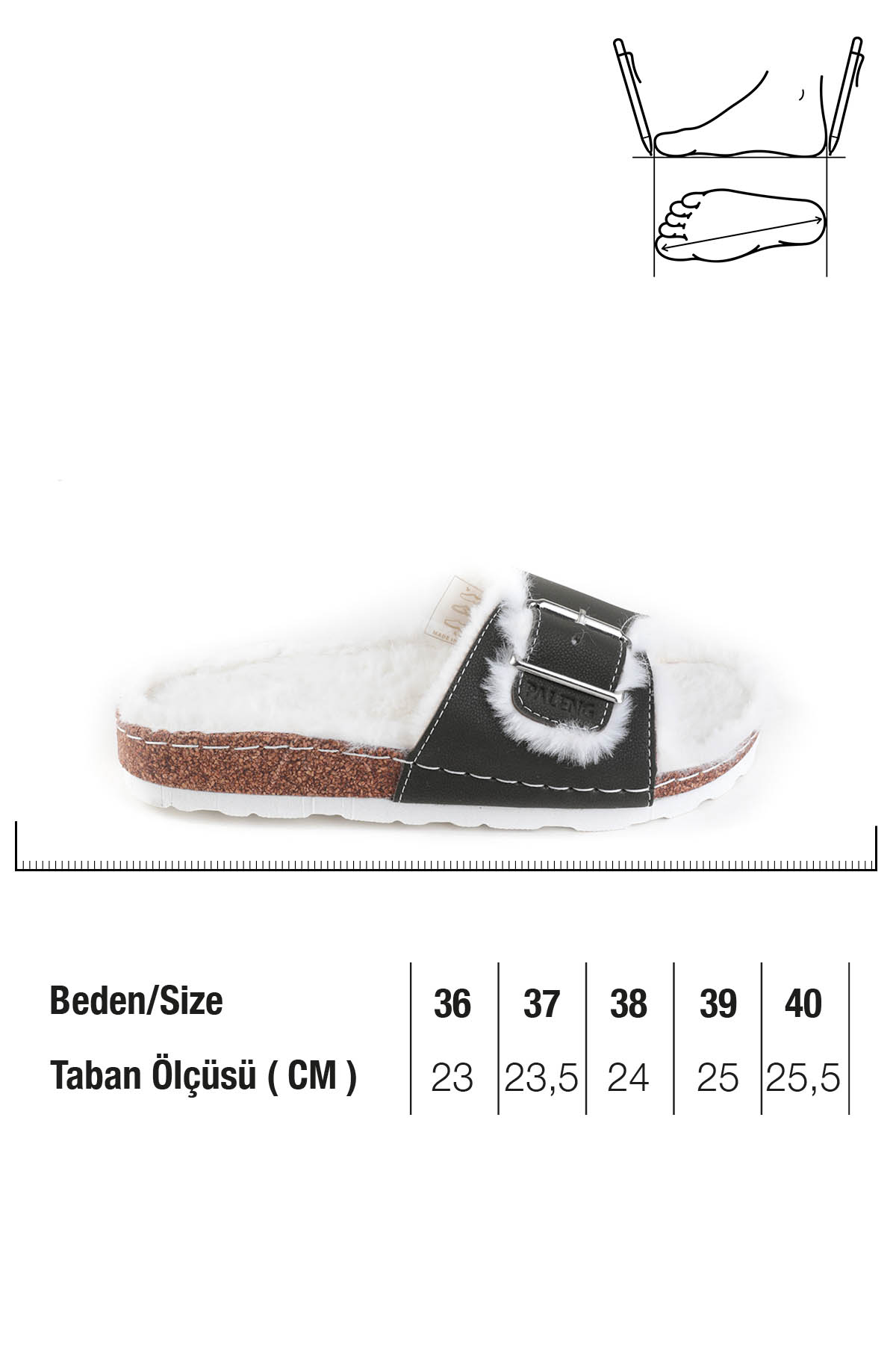 Gezer Mantar Taban Kadın Terlik - Görsel 3