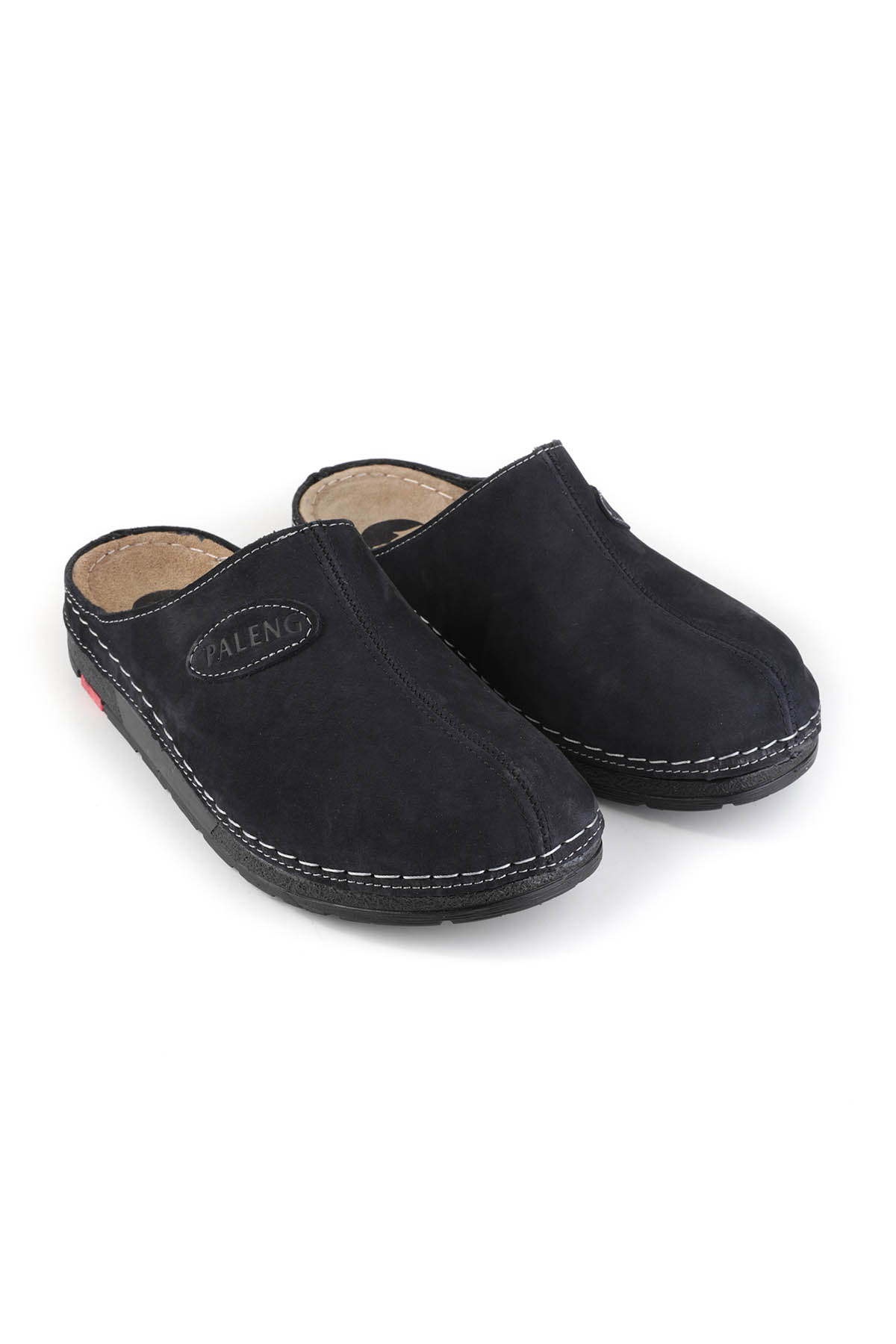 Gezer Kışlık Hakiki Deri Erkek Terlik - Görsel 4
