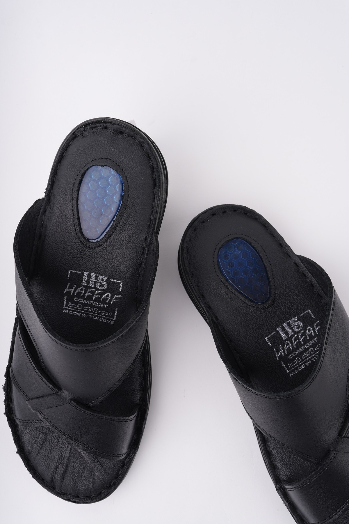 Eco Garantili Erkek Günlük Hakiki Deri Rahat Yumuşak Taban Ortopedik Terlik - Görsel 7