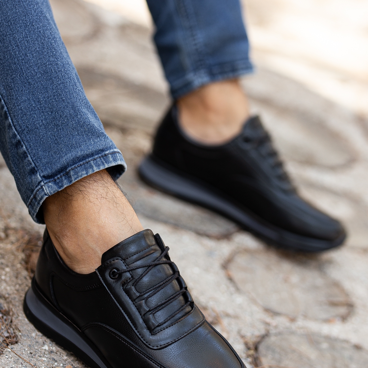 D0315 Günlük Ortopedik Erkek Klasik Garantili Ayakkabı - Görsel 10