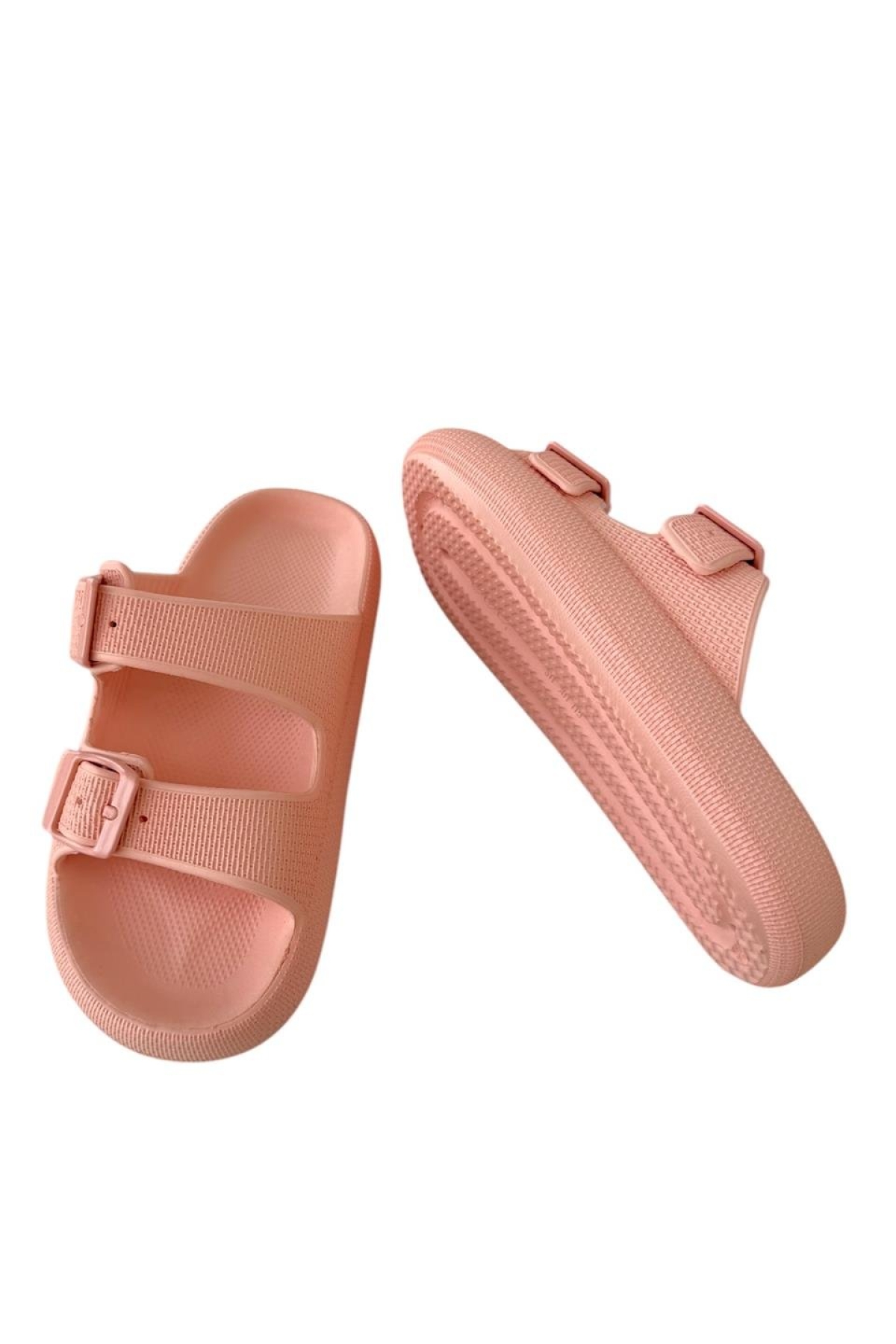 Unisex Çift Tokalı Medikal Hafif Eva Terlik PUDRA - Görsel 4