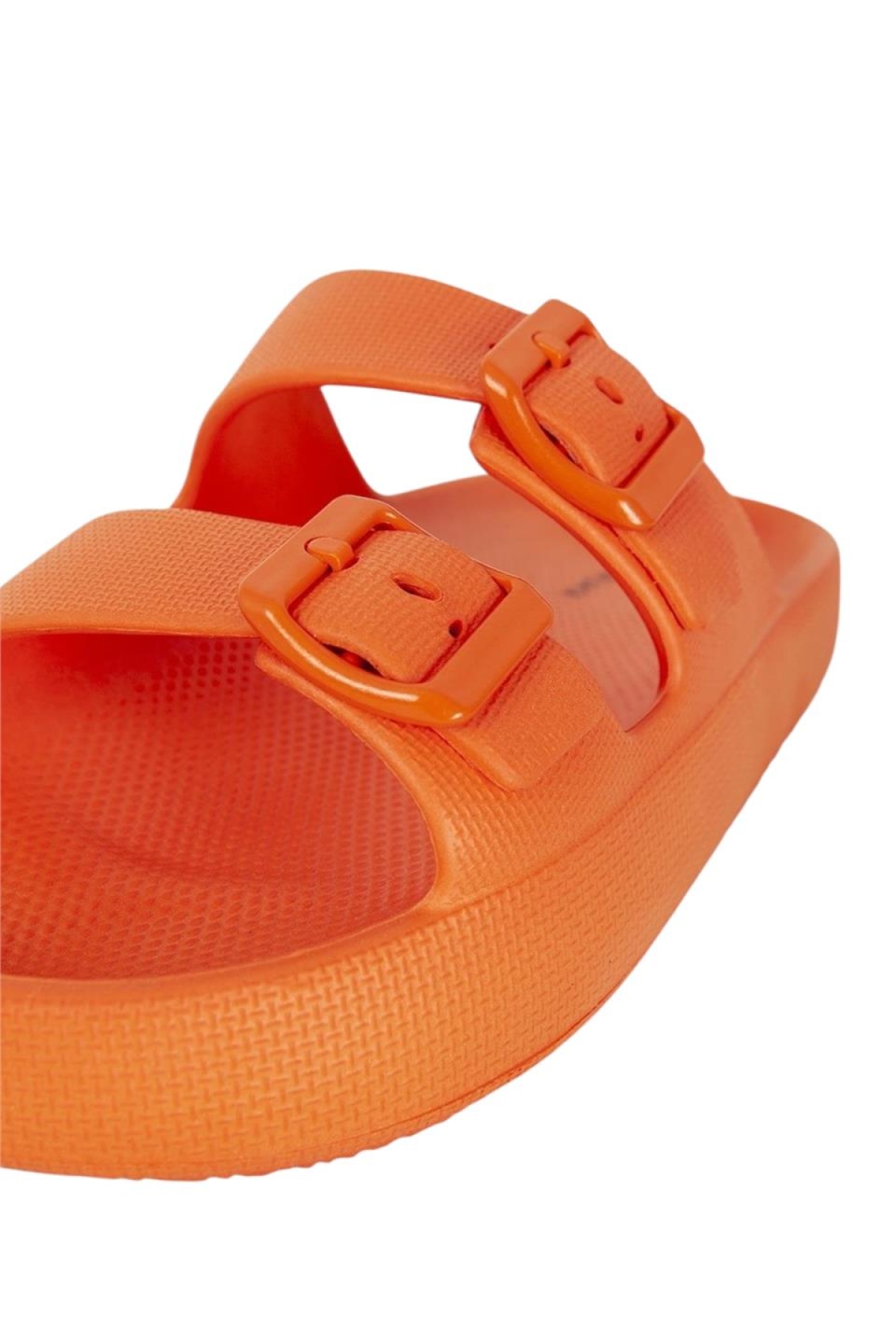 Unisex Çift Tokalı Medikal Hafif Eva Terlik TURUNCU - Görsel 5
