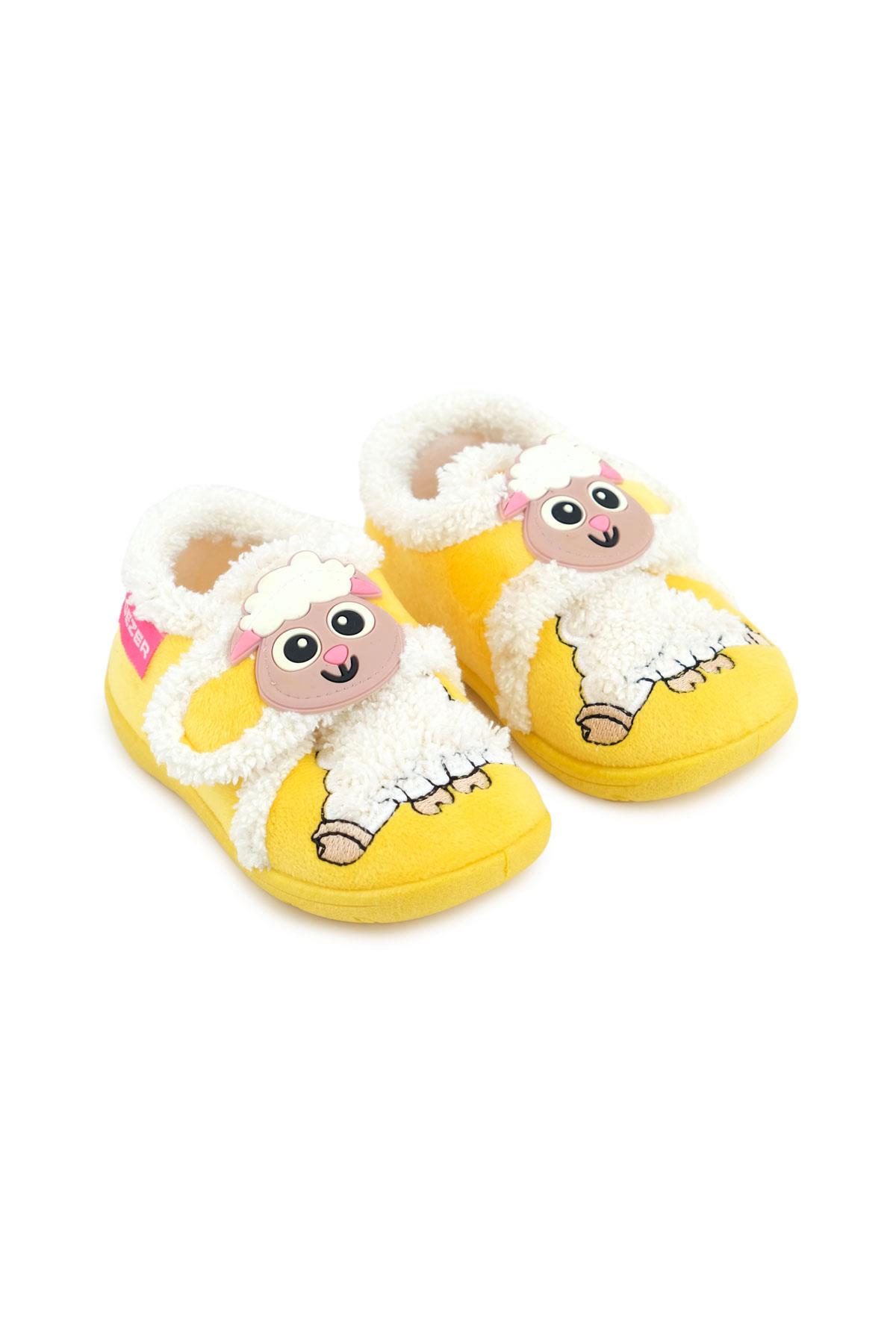 Unisex Çocuk Bebe Cırtlı Ayarlanabilir Günlük Okul Kreş Panduf Ayakkabı - Görsel 4