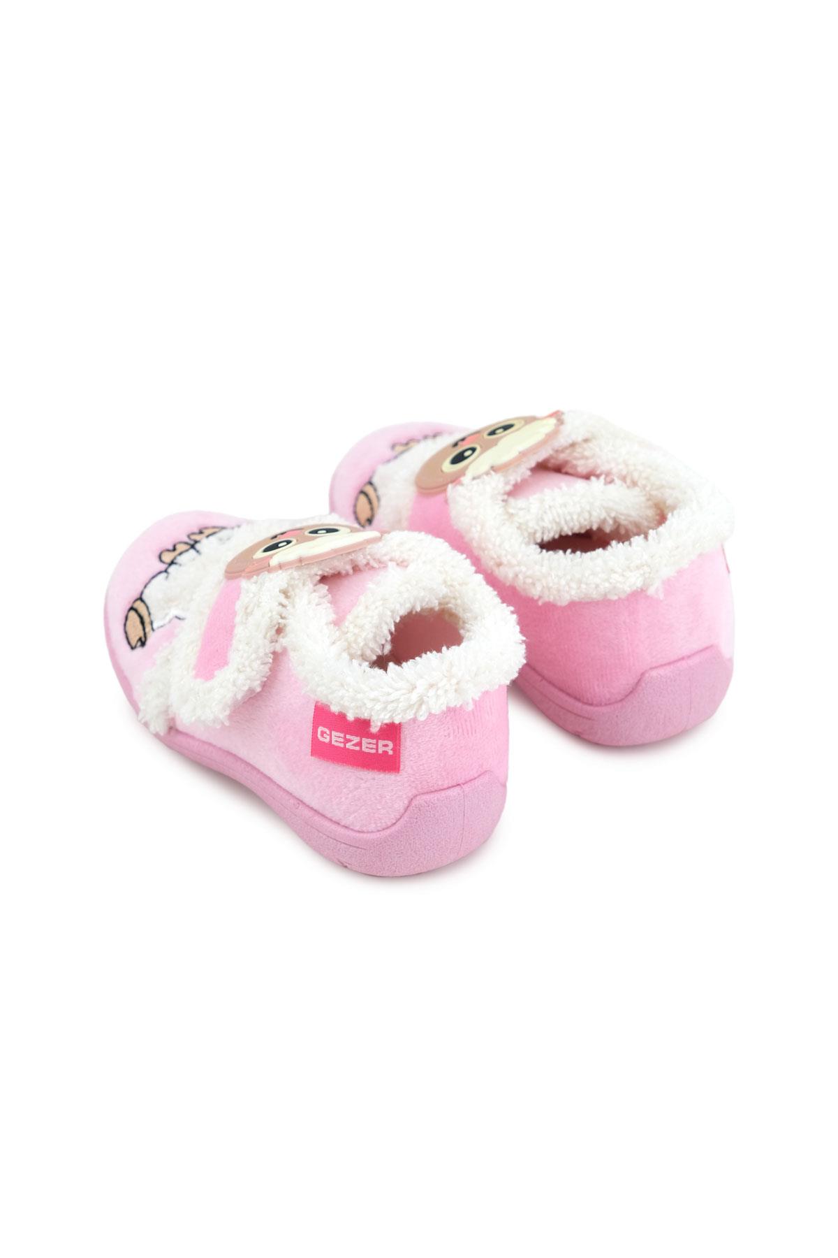 Unisex Çocuk Bebe Cırtlı Ayarlanabilir Günlük Okul Kreş Panduf Ayakkabı - Görsel 5