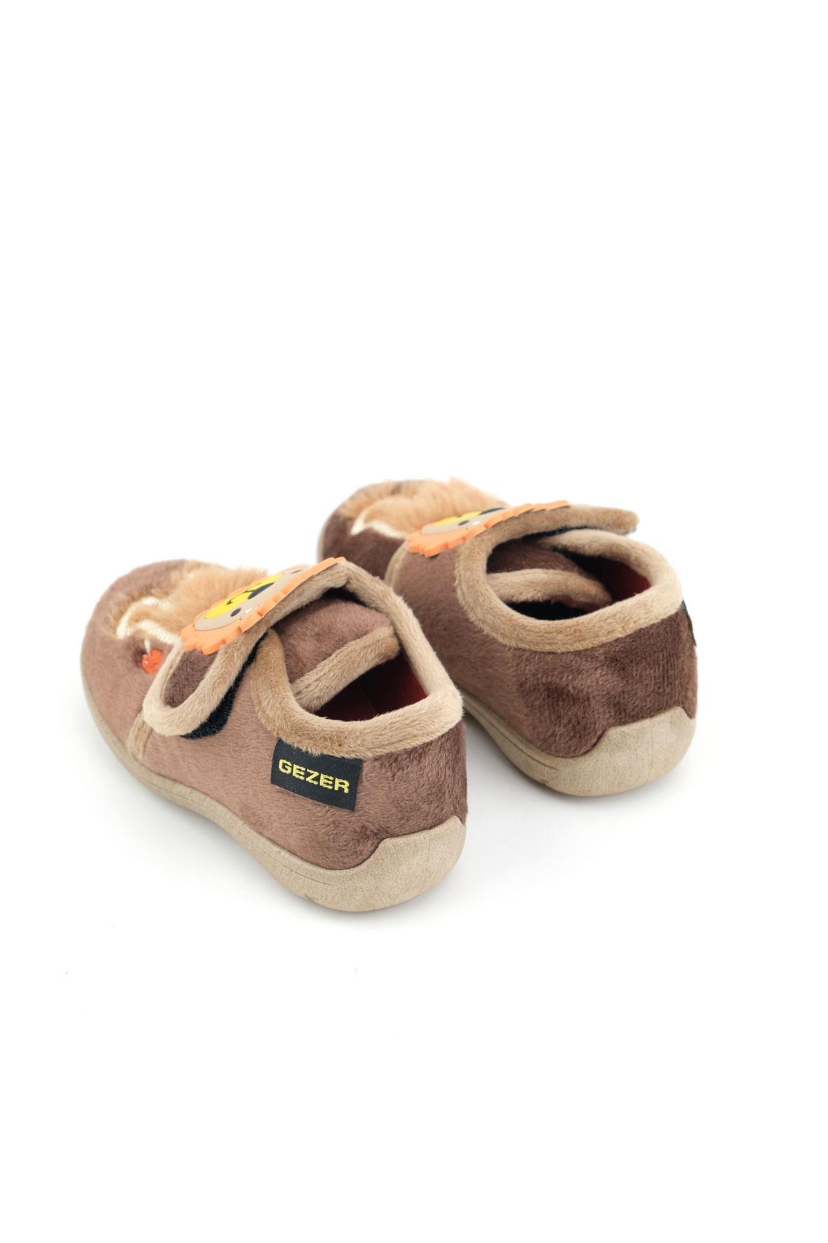 Kışlık Cırtlı Ayarlanabilir Erkek Çocuk Bebek Günlük Okul Kreş Panduf Ayakkabı - Görsel 5