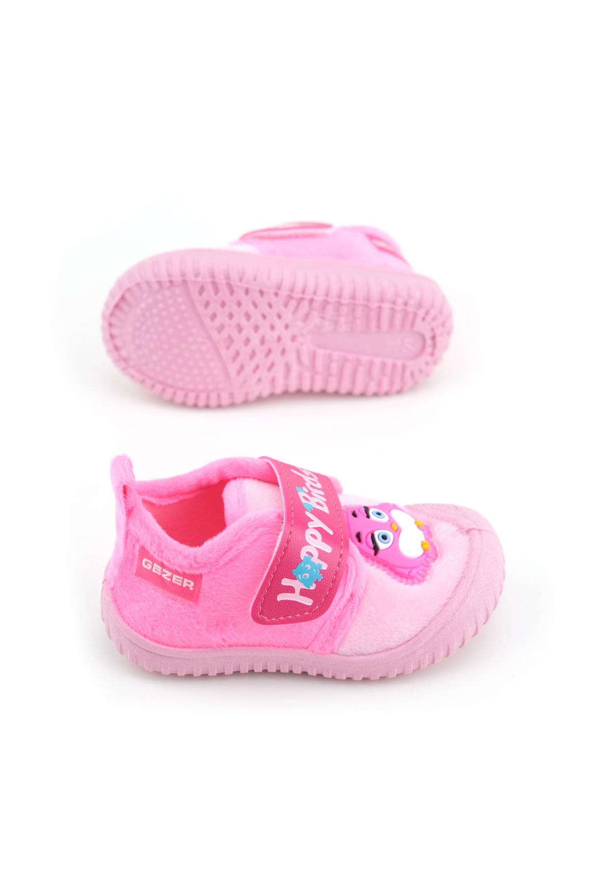 03368 Kız Çocuk Günlük Cırtlı Panduf Kreş Ayakkabı - Görsel 8