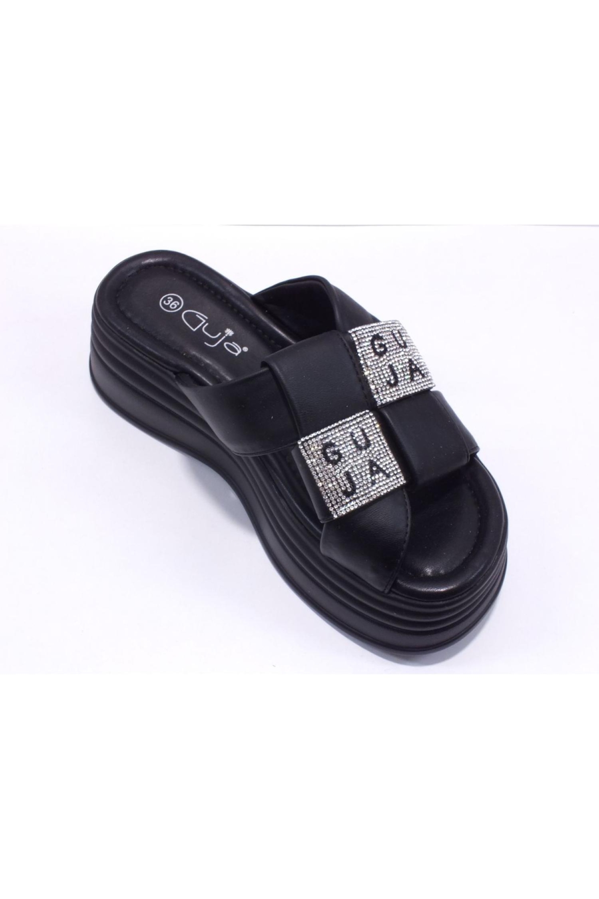 Guja Guja Siyah 25Y409-2 Kadın Terlik Sandalet & Terlik | Flo Siyah - 2. görsel